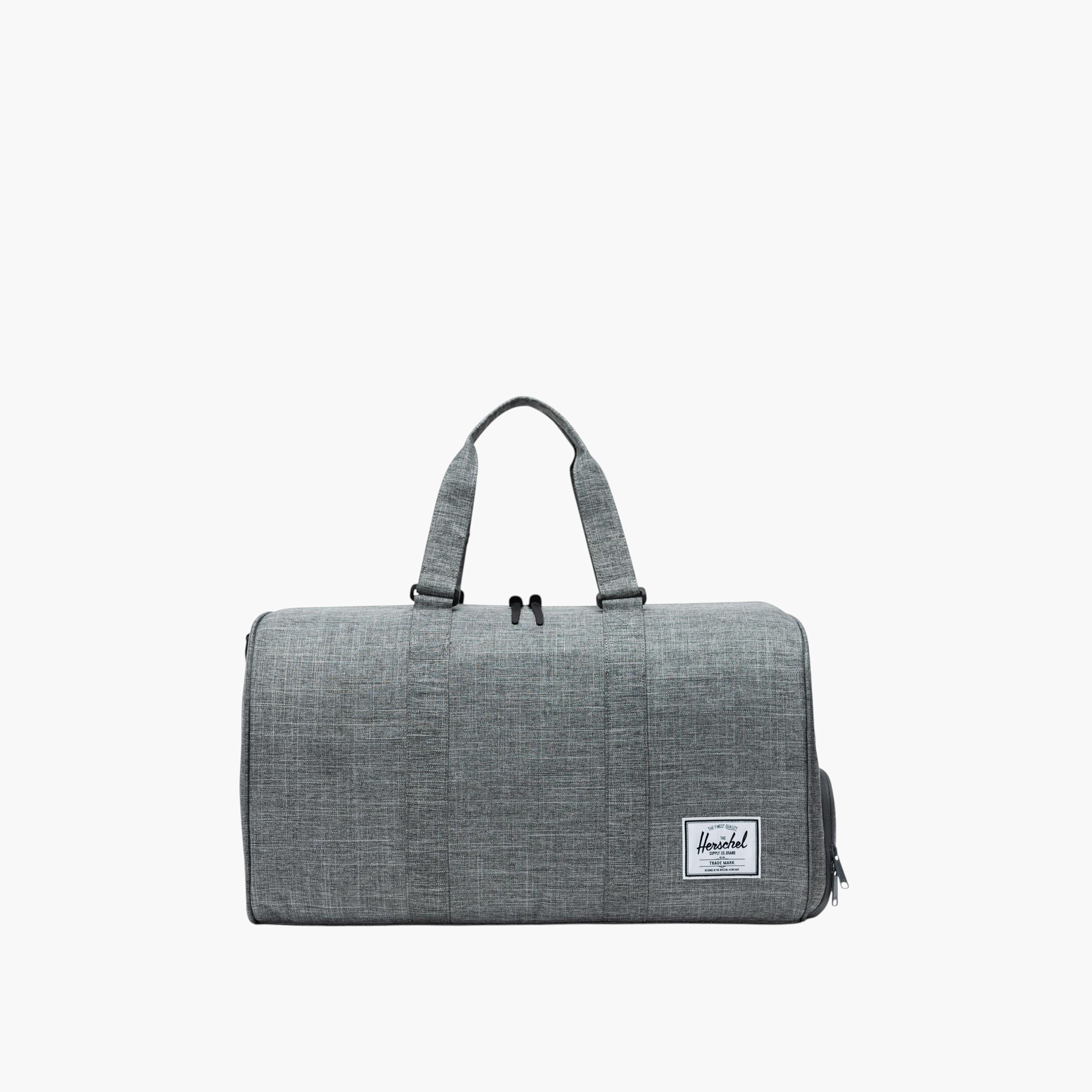 Herschel Supply Co Solid Duffle Bag with Detachable Strap and Zip Closure-travel-luggagesandbags-dufflebags-image-1