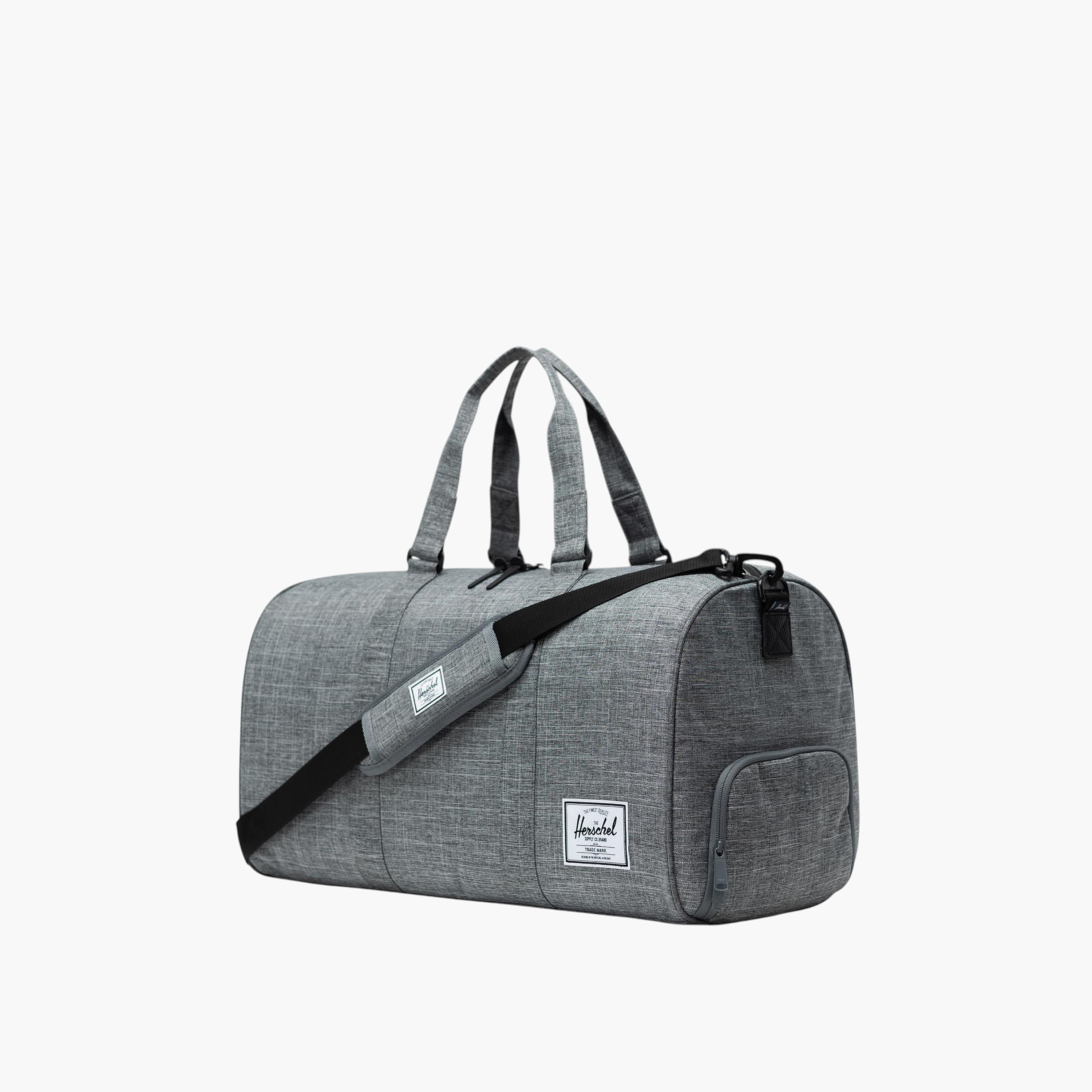 Herschel Supply Co Solid Duffle Bag with Detachable Strap and Zip Closure-travel-luggagesandbags-dufflebags-image-2