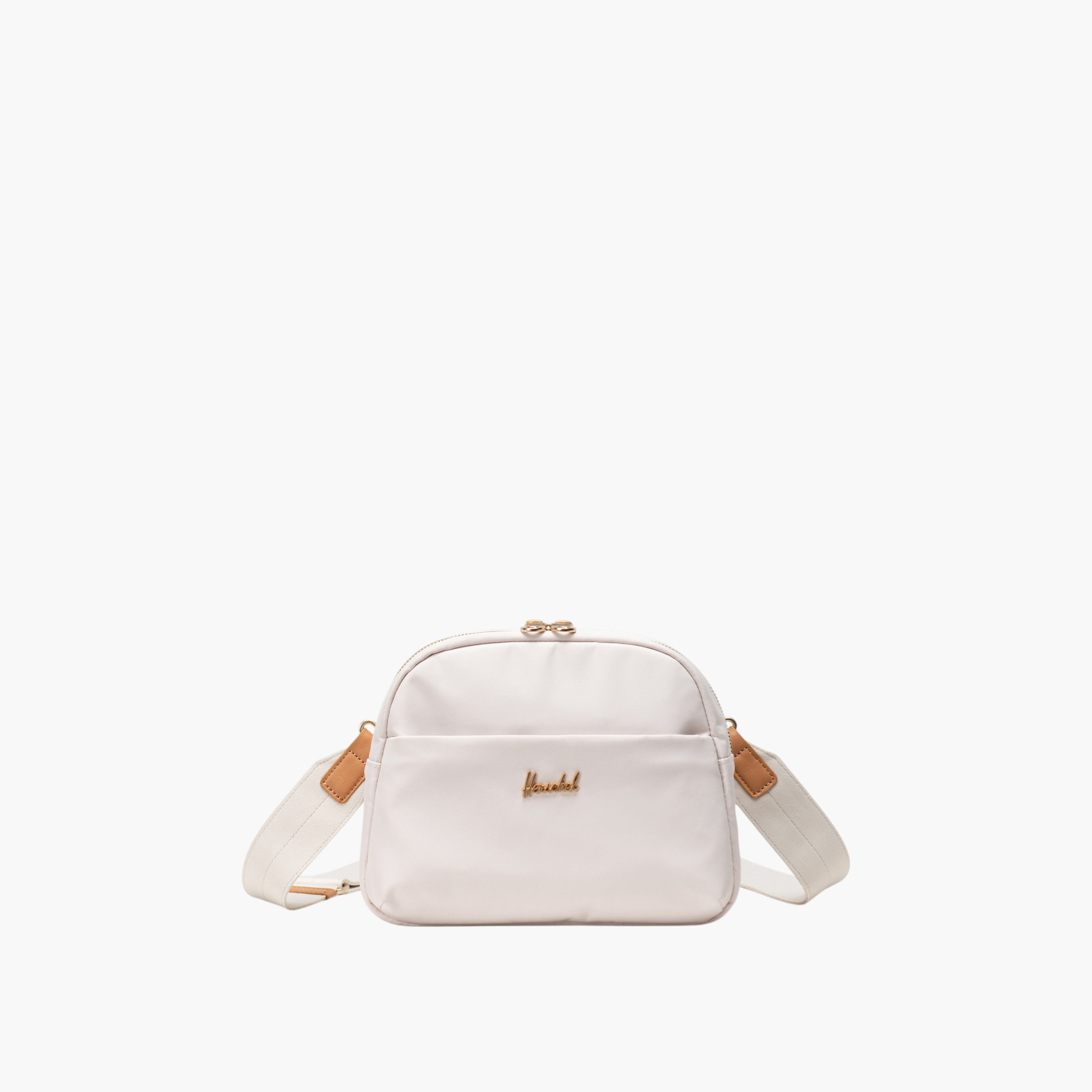 Herschel Supply Co Solid Crossbody Bag with Detachable Strap and Zip Closure-women-bagsandwallets-handbags-image-1