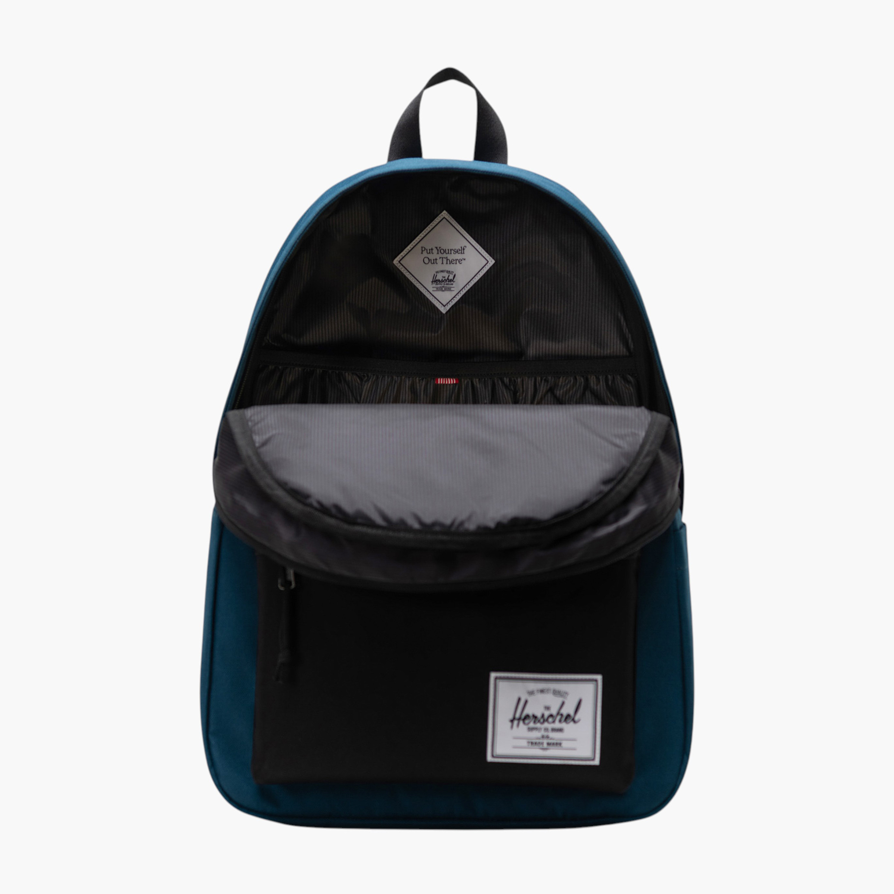 شنطة ظهر سادة بأحزمة كتف قابلة للتعديل وسحاب إغلاق من هيرشل سبلاي كو - 46x33 سم-school-bagsandbackpacks-backpacks-image-2