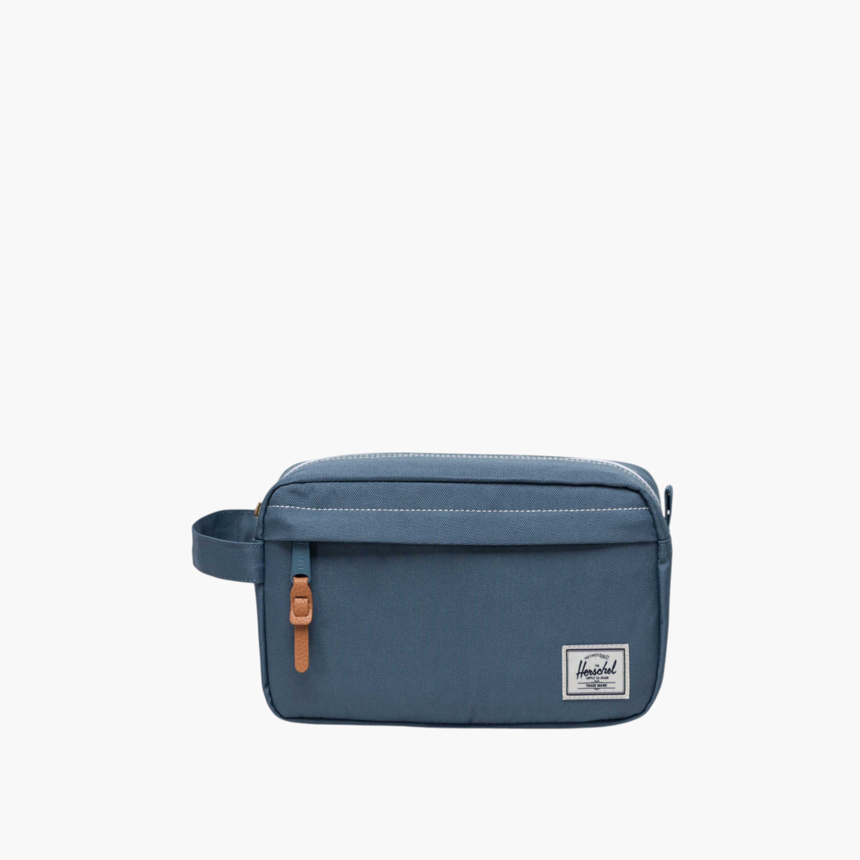 Herschel Supply Co Solid Travel Pouch with Zip Closure-women-watchesandjewellery-jewellery-storage-image-1