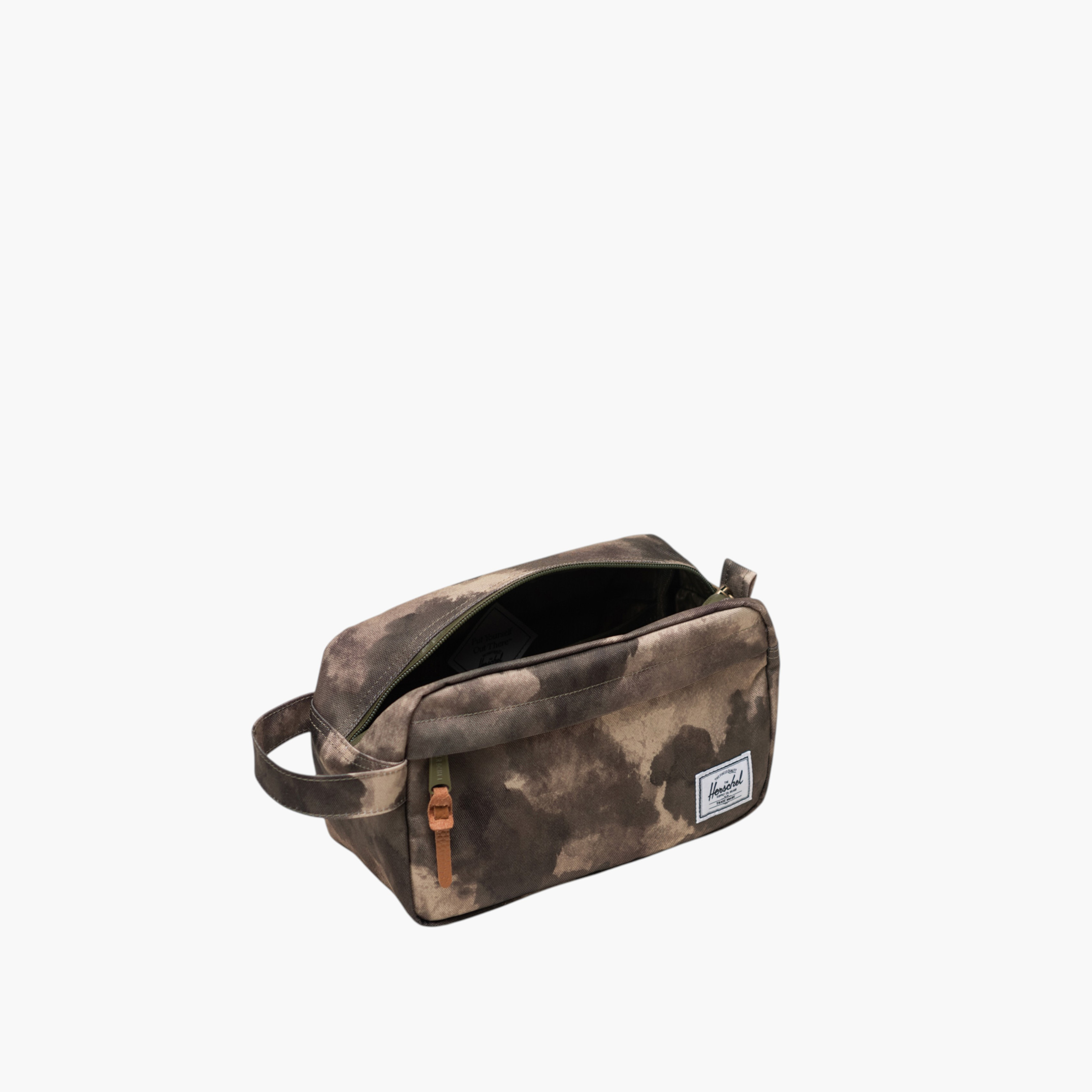 Herschel Supply Co Camo Print Pouch with Zip Closure-women-watchesandjewellery-jewellery-storage-image-2