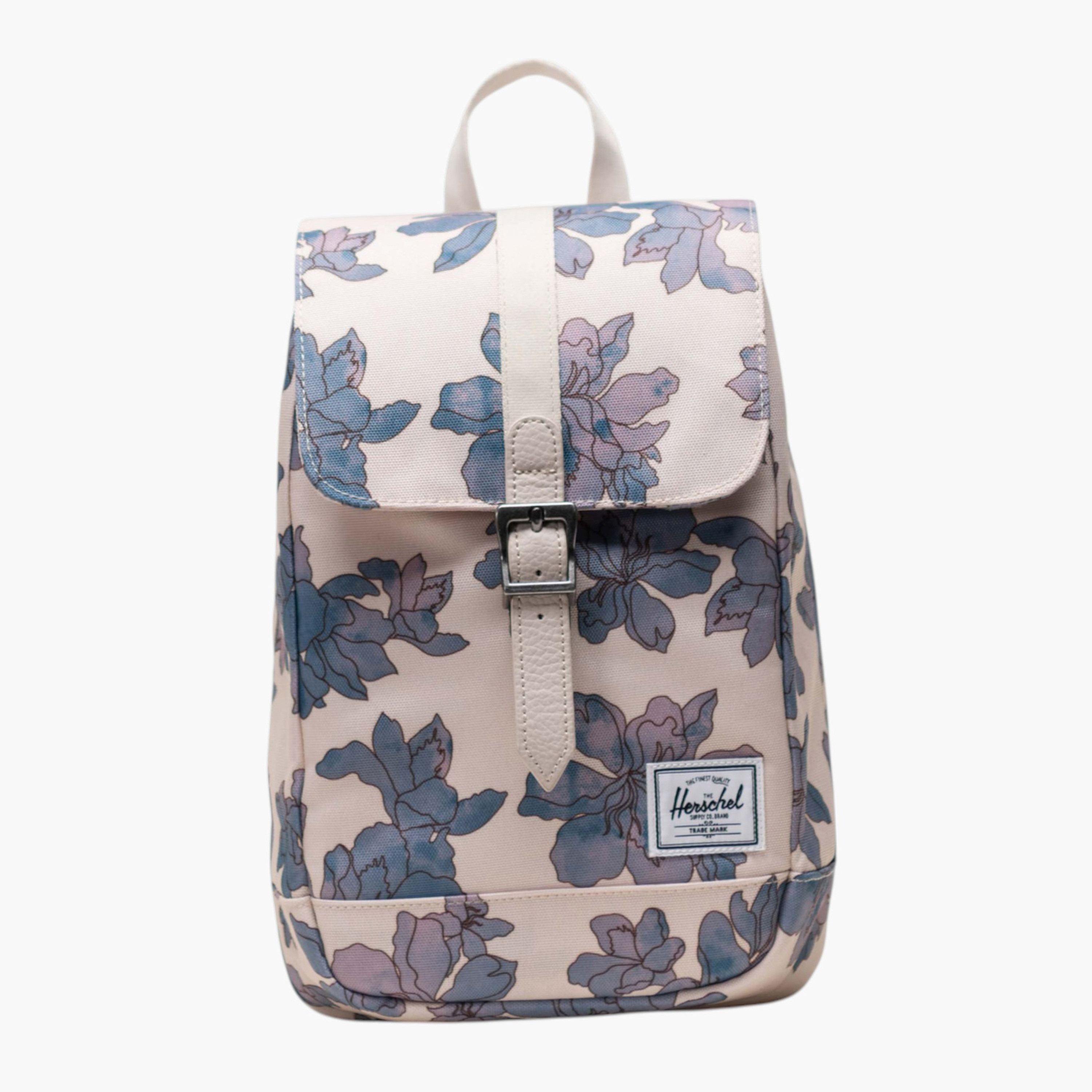 Herschel Supply Co Floral Print Sling Backpack with Adjustable Strap and Zip Closure - 28x20x9 cms-women-bagsandwallets-handbags-image-1