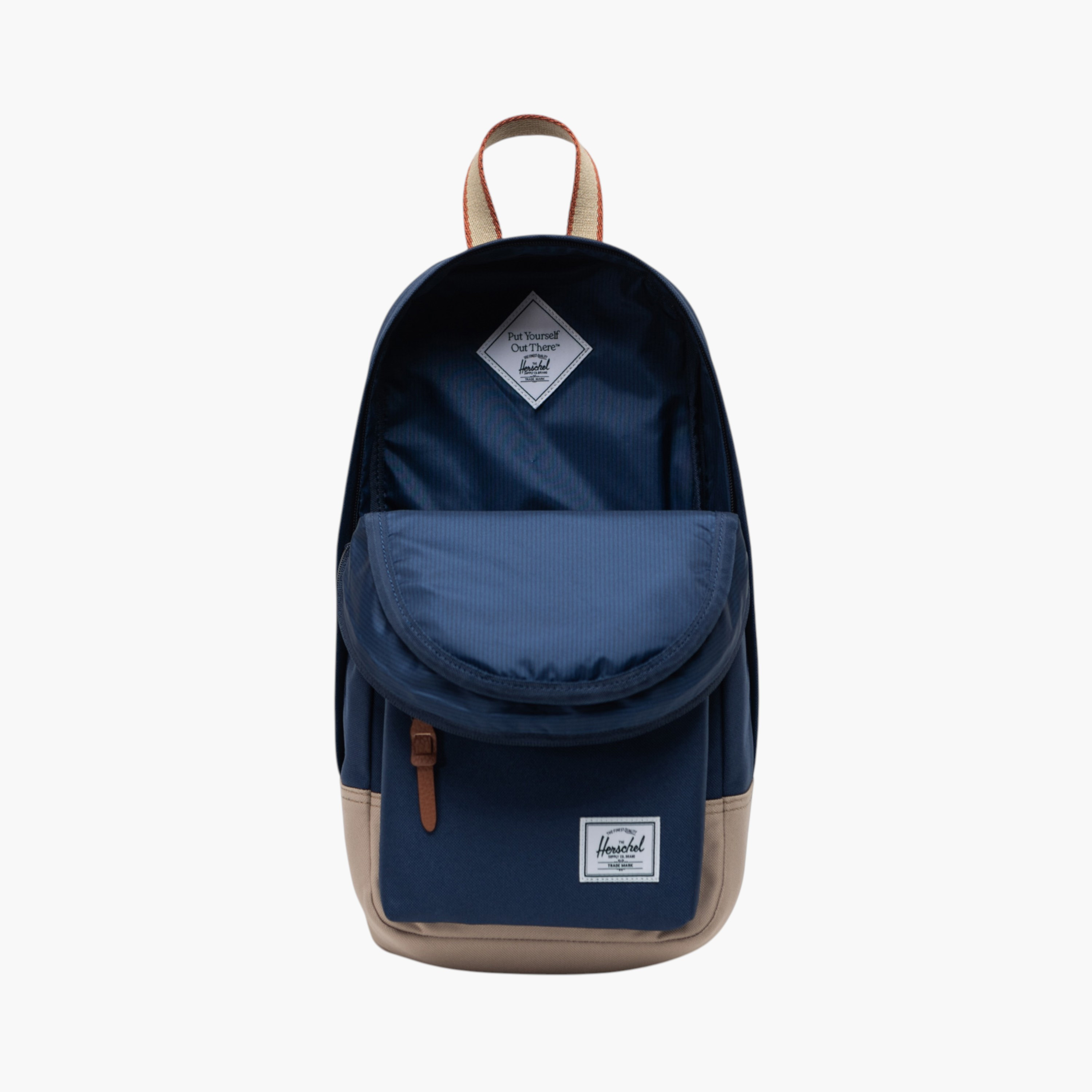 Herschel Supply Co Solid Sling Backpack with Adjustable Strap and Zip Closure - 39x19x38 cms-women-bagsandwallets-handbags-image-2