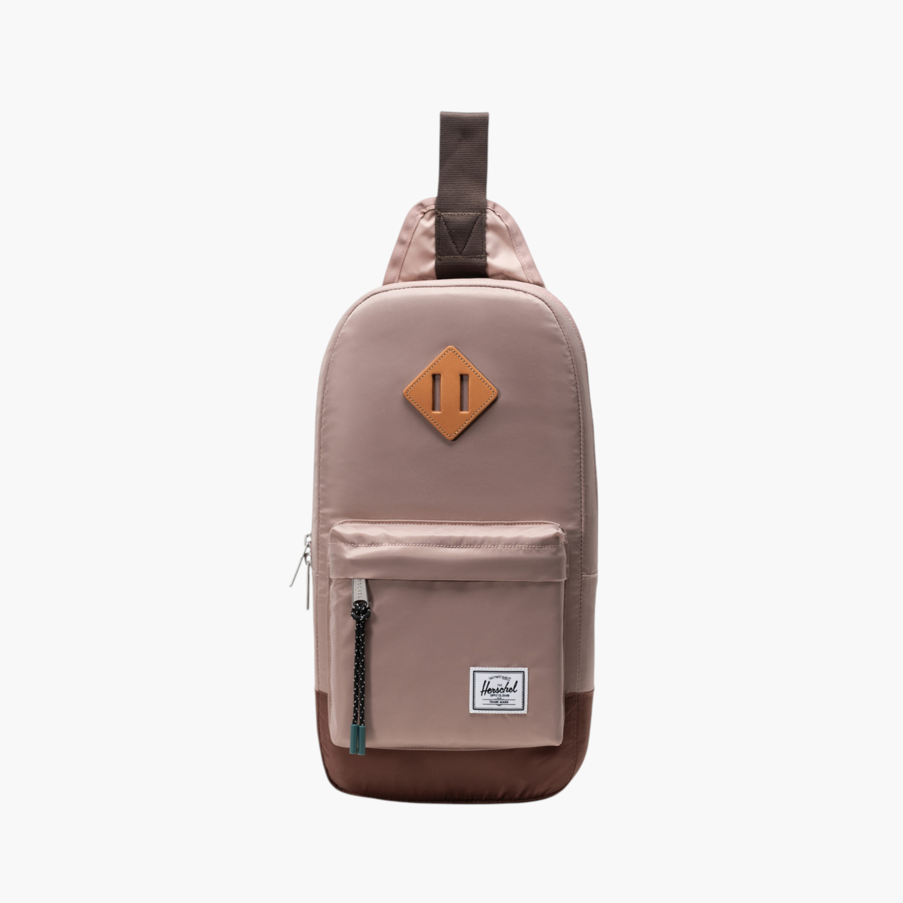Herschel Supply Co Solid Sling Backpack with Adjustable Strap and Zip Closure - 18x15x6 cms-women-bagsandwallets-handbags-image-1
