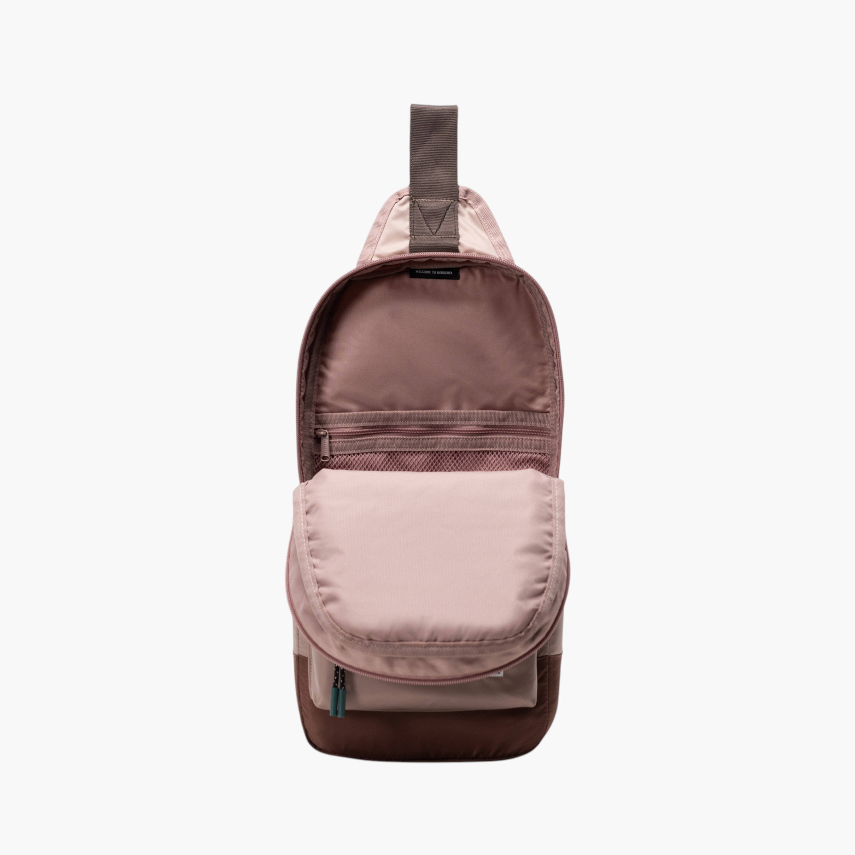 Herschel Supply Co Solid Sling Backpack with Adjustable Strap and Zip Closure - 18x15x6 cms-women-bagsandwallets-handbags-image-2