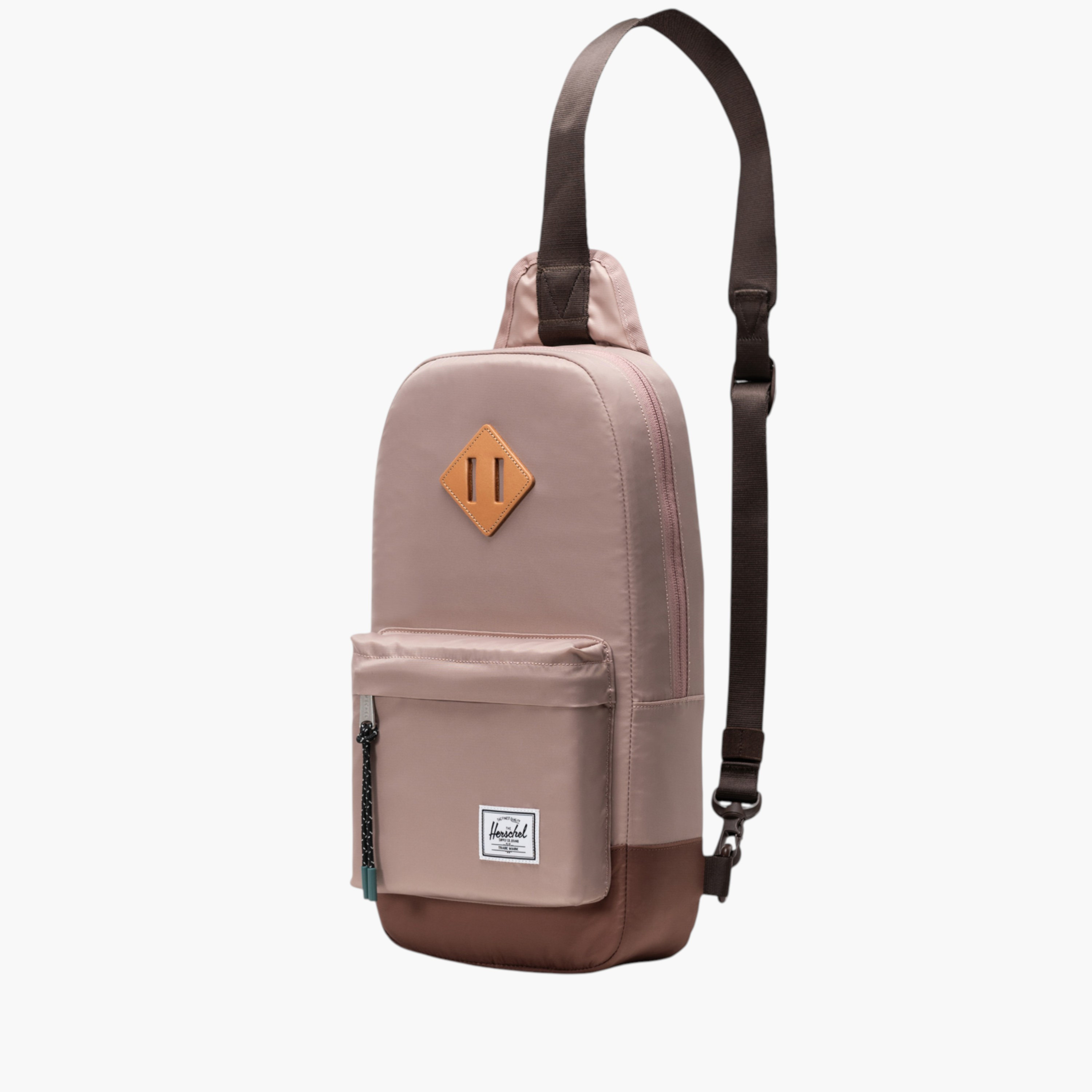 Herschel Supply Co Solid Sling Backpack with Adjustable Strap and Zip Closure - 18x15x6 cms-women-bagsandwallets-handbags-image-3