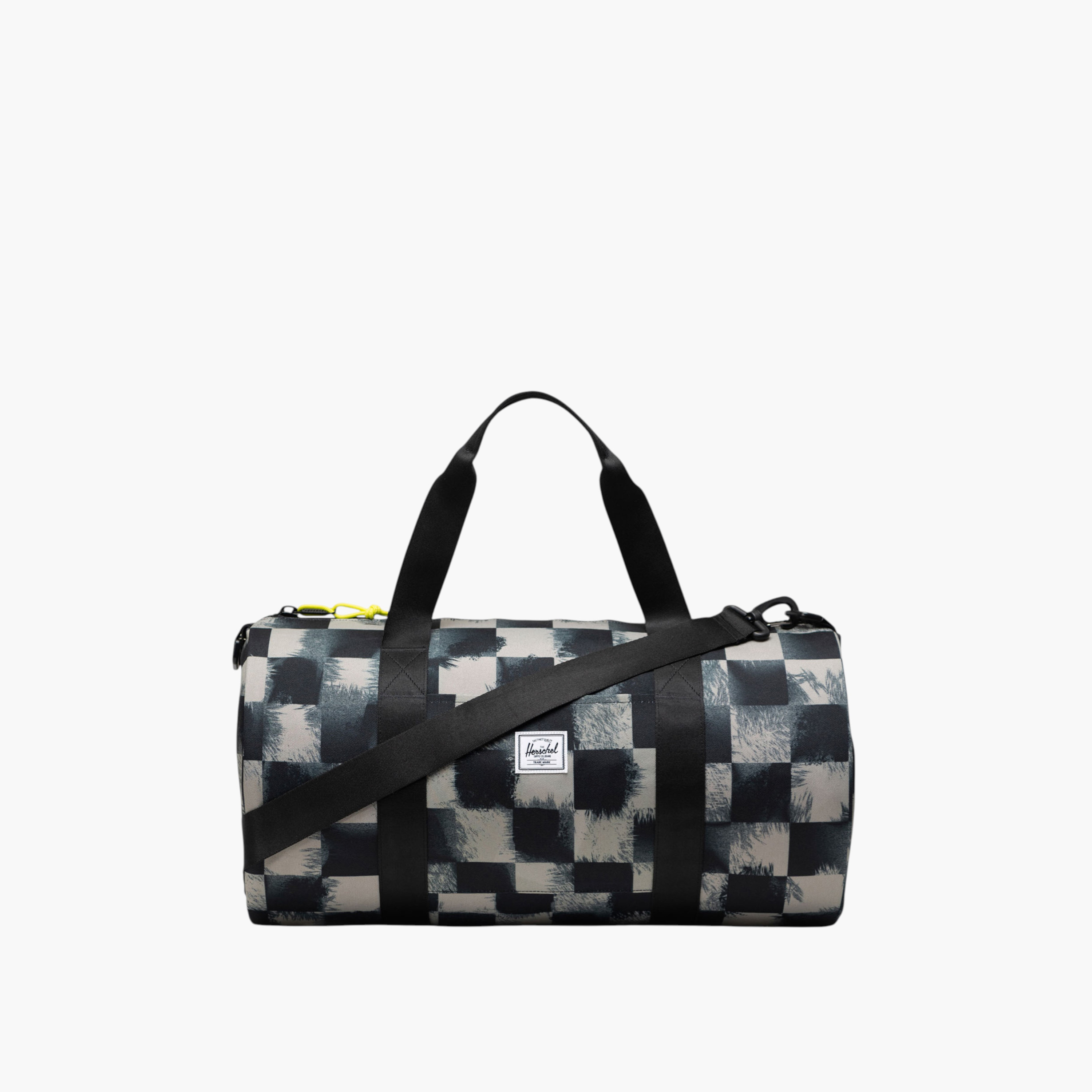 Herschel Supply Co Checked Duffle Bag with Detachable Strap-travel-luggagesandbags-dufflebags-image-1