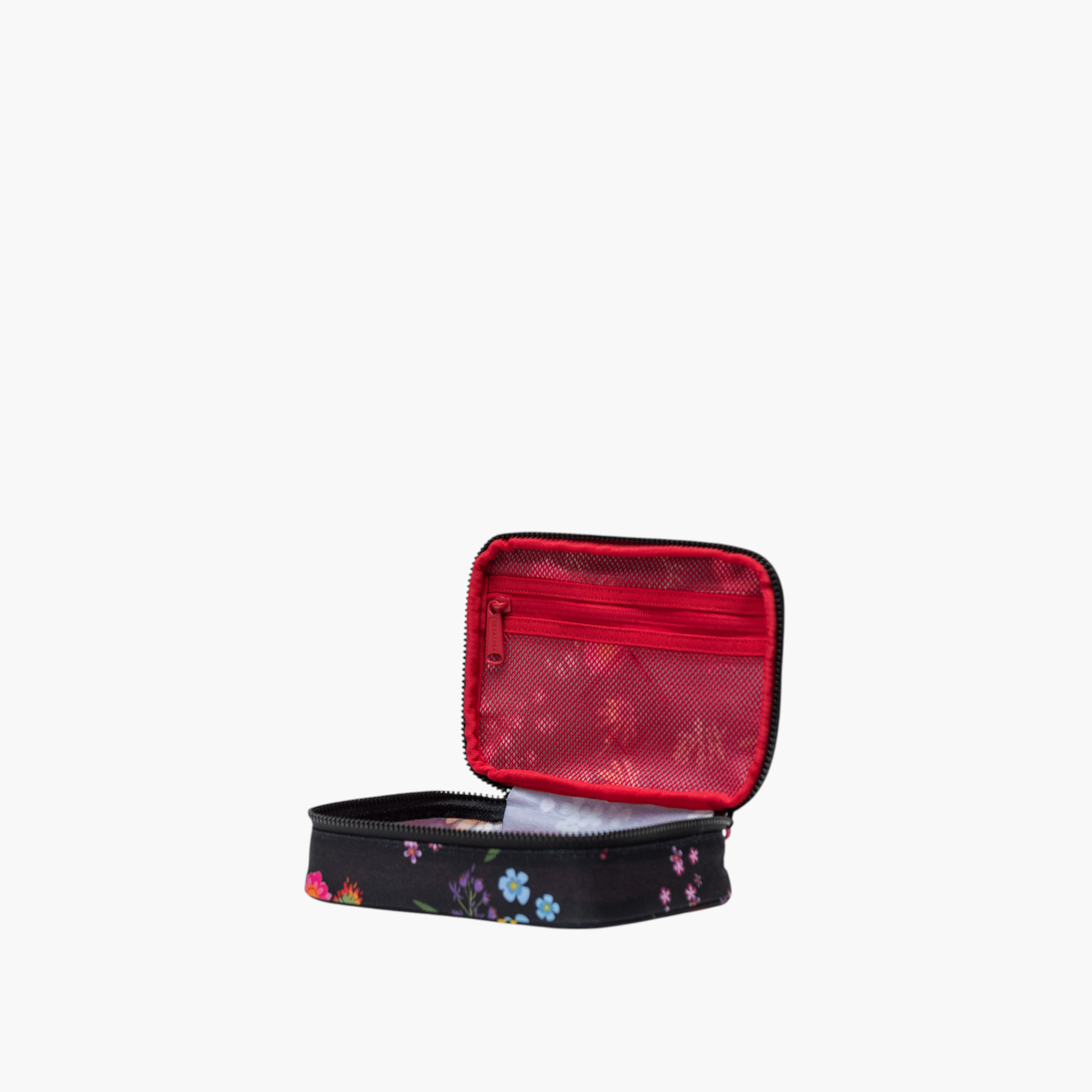Herschel Supply Co Floral Print Organiser Case with Zip Closure - 14x21x5 cms-travel-accessories-image-2