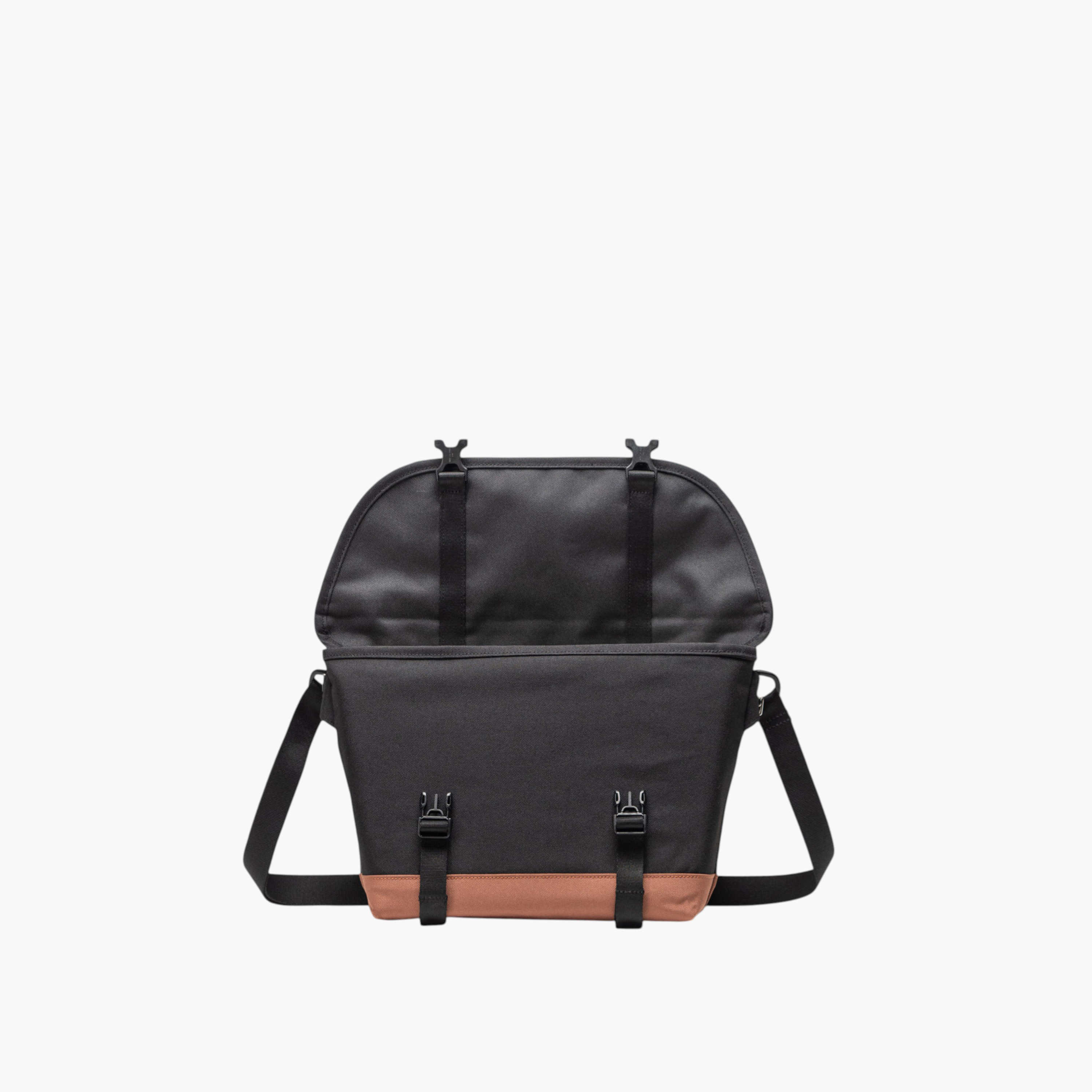 شنطة ماسنجر سادة بحزام قابل للتعديل وطية إغلاق من هيرشيل سبلاي كو-school-bagsandbackpacks-messengerbags-image-2