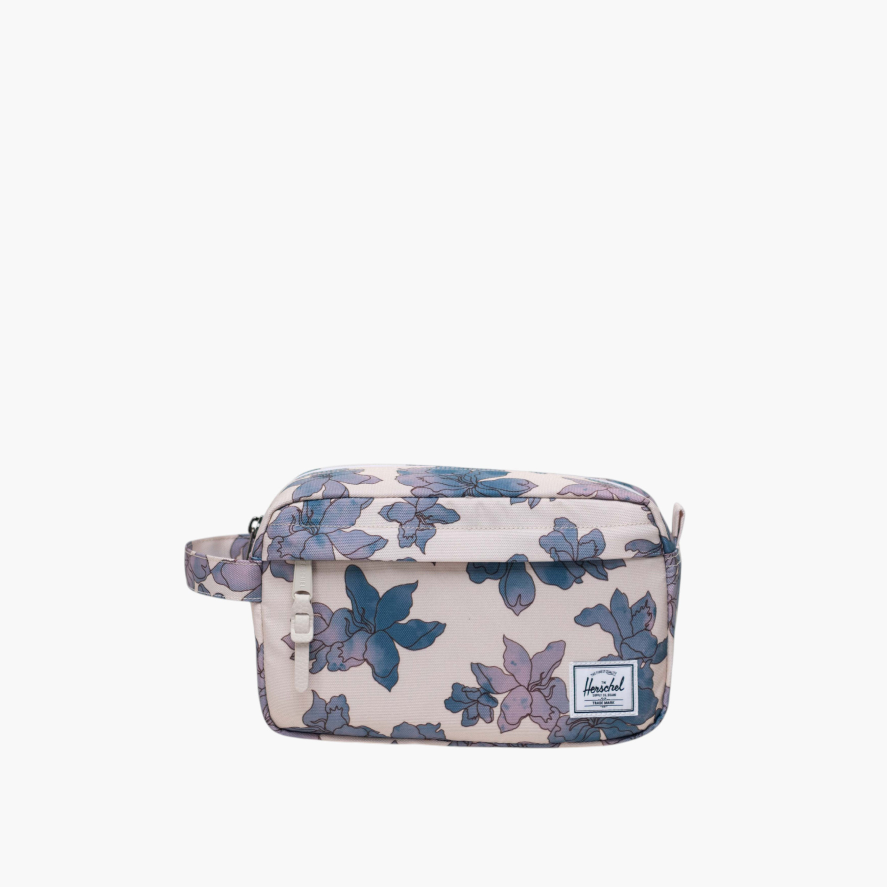 Herschel Supply Co Floral Print Pouch with Zip Closure-women-watchesandjewellery-jewellery-storage-image-1