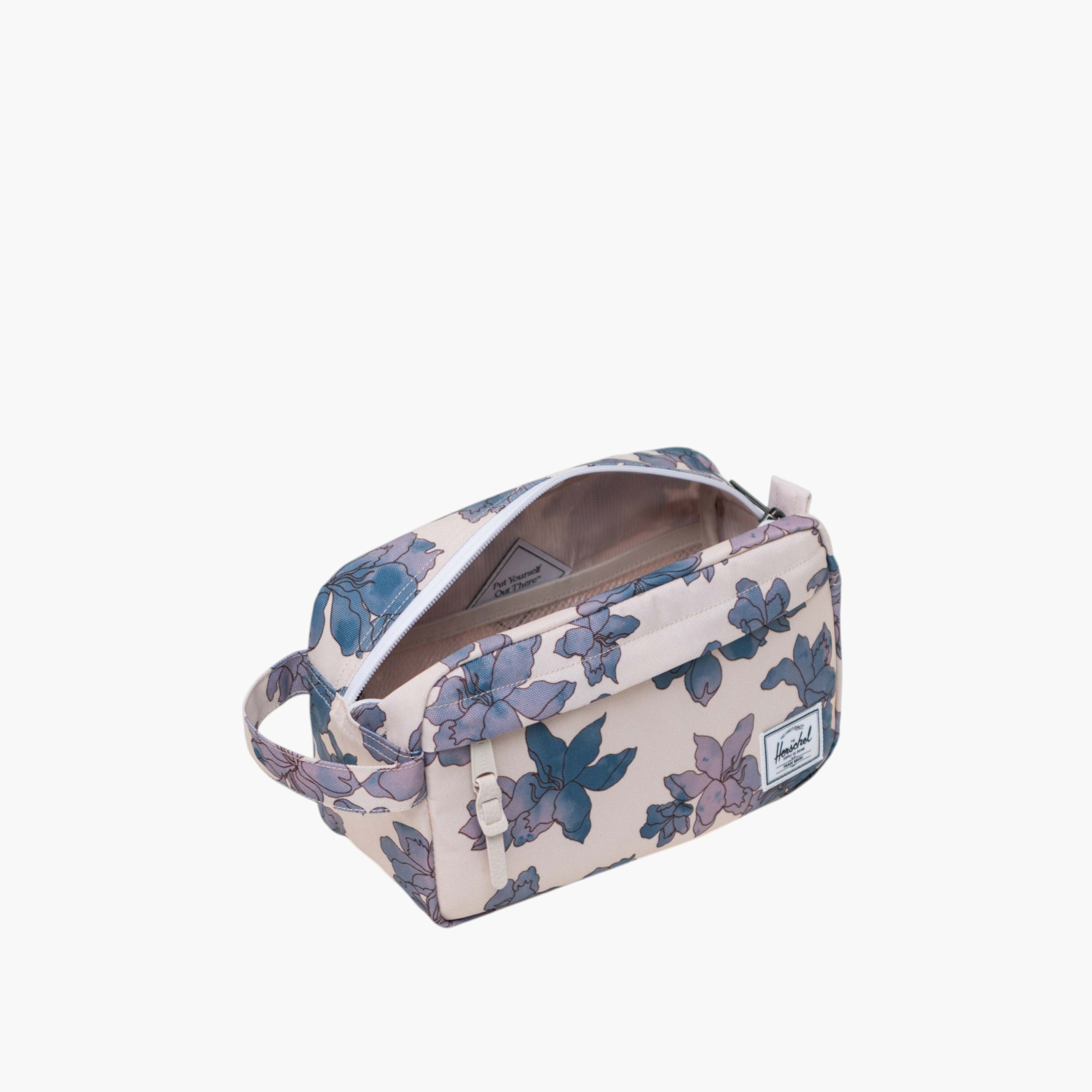 Herschel Supply Co Floral Print Pouch with Zip Closure-women-watchesandjewellery-jewellery-storage-image-3