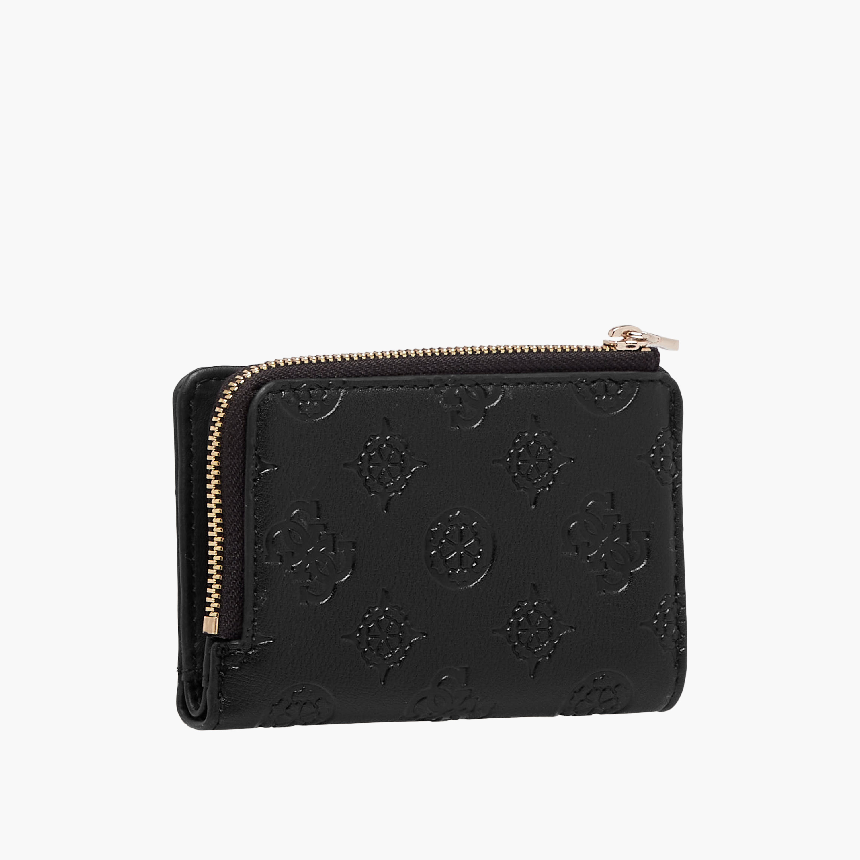 Guess Embossed Bi-Fold Wallet with Snap Button Closure-women-bagsandwallets-wallets-image-2