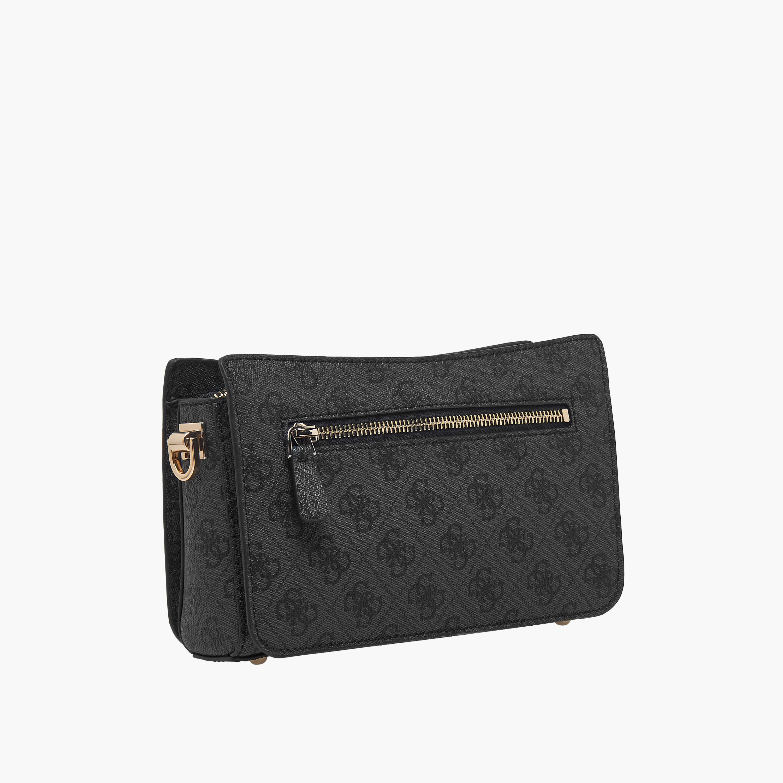 Guess Monogram Print Crossbody Bag with Detachable Strap-women-bagsandwallets-handbags-image-3