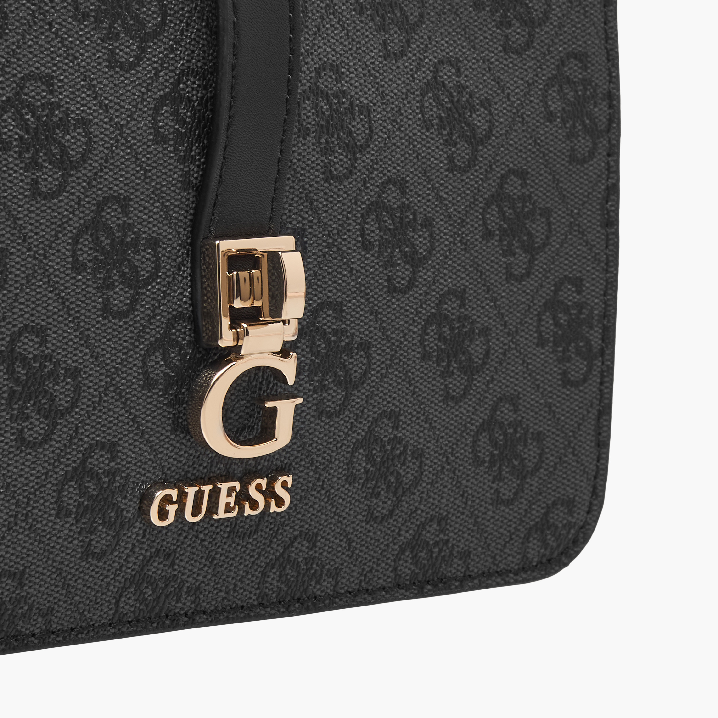 Guess Monogram Print Crossbody Bag with Detachable Strap-women-bagsandwallets-handbags-image-4