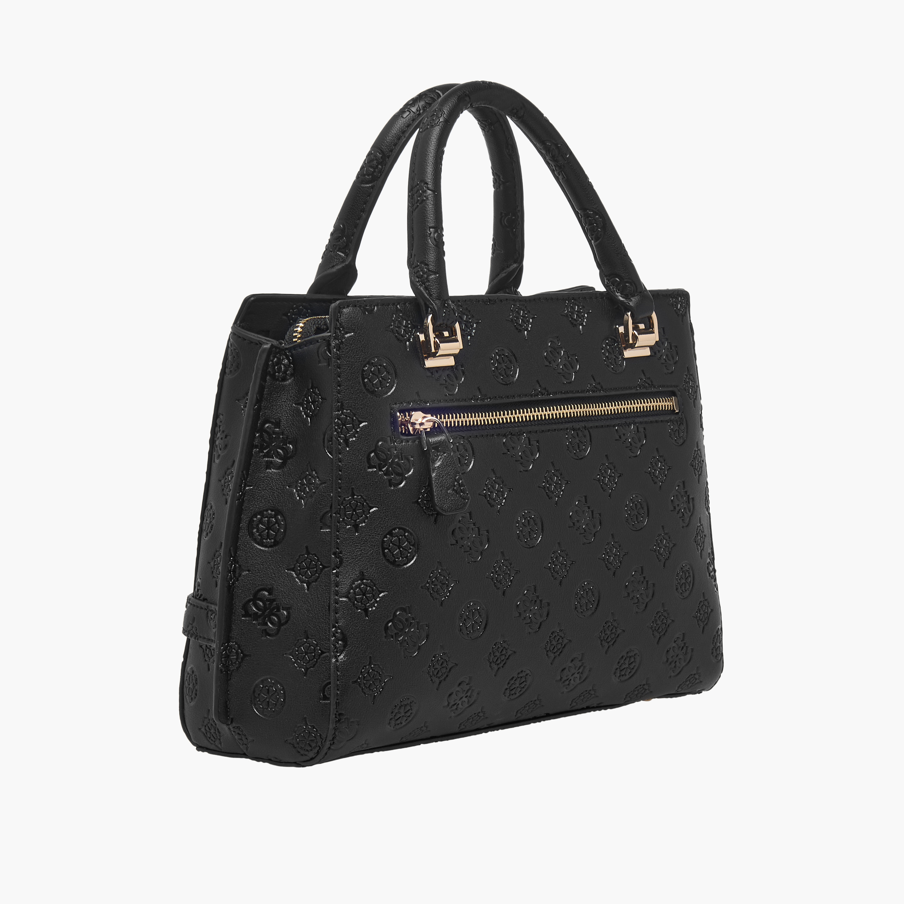 Guess Logo Embossed Crossbody Bag with Detachable Strap-women-bagsandwallets-handbags-image-3