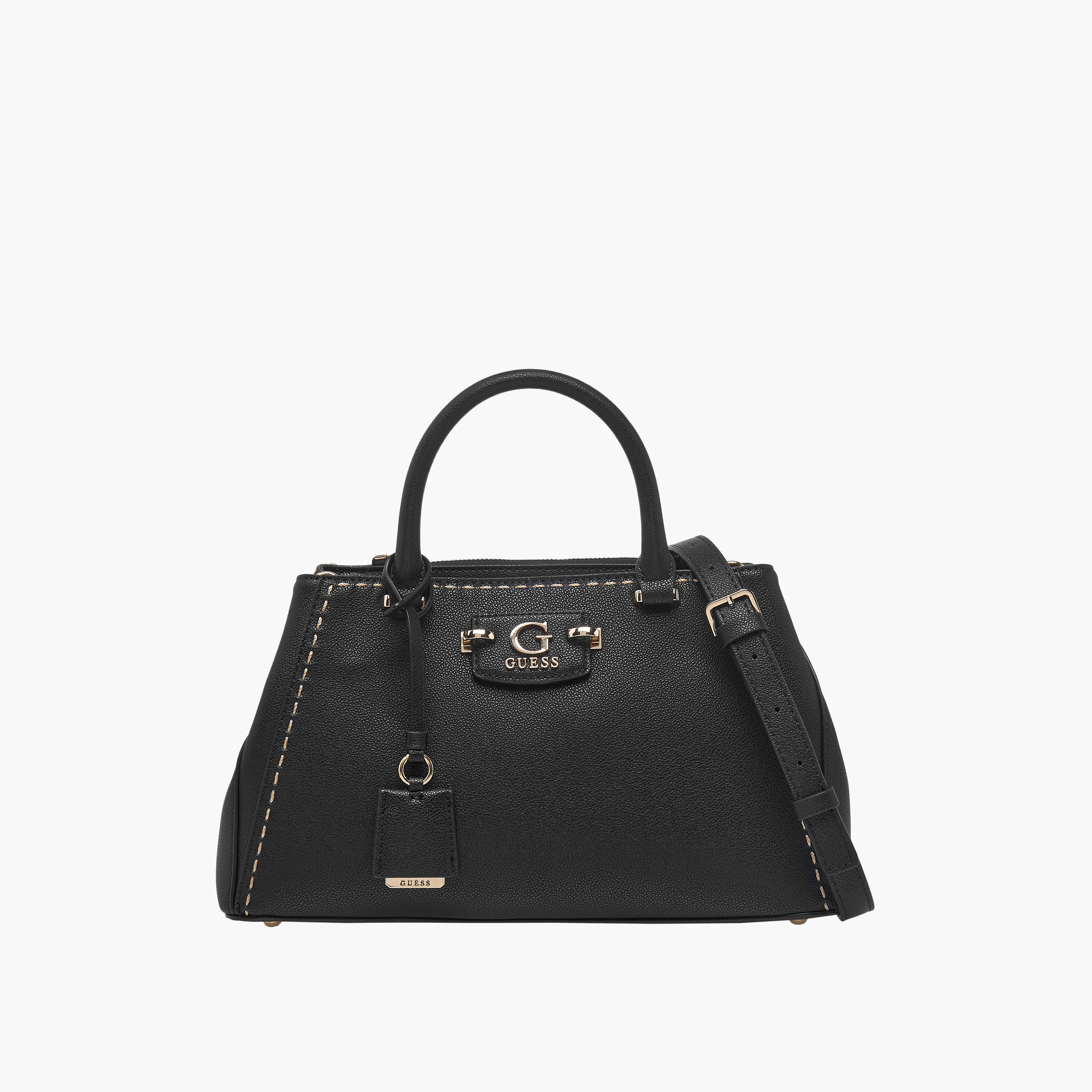 Guess Textured Crossbody Bag with Detachable Strap-women-bagsandwallets-handbags-image-1