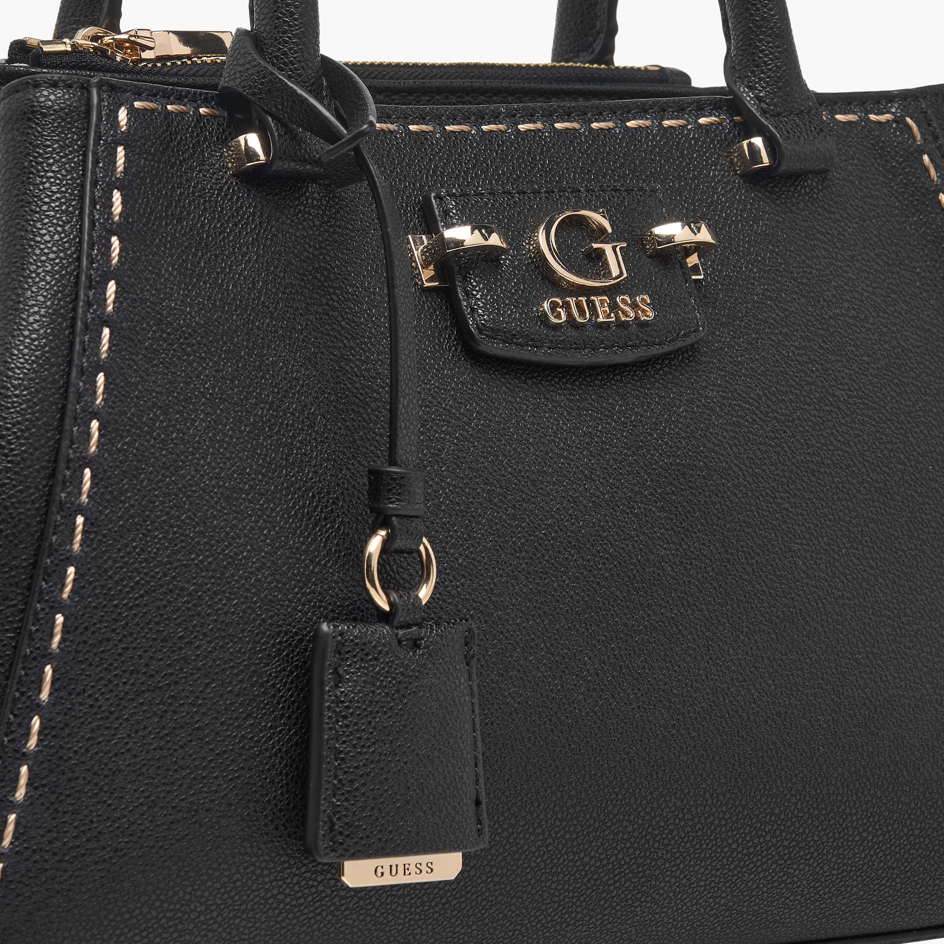 Guess Textured Crossbody Bag with Detachable Strap-women-bagsandwallets-handbags-image-4