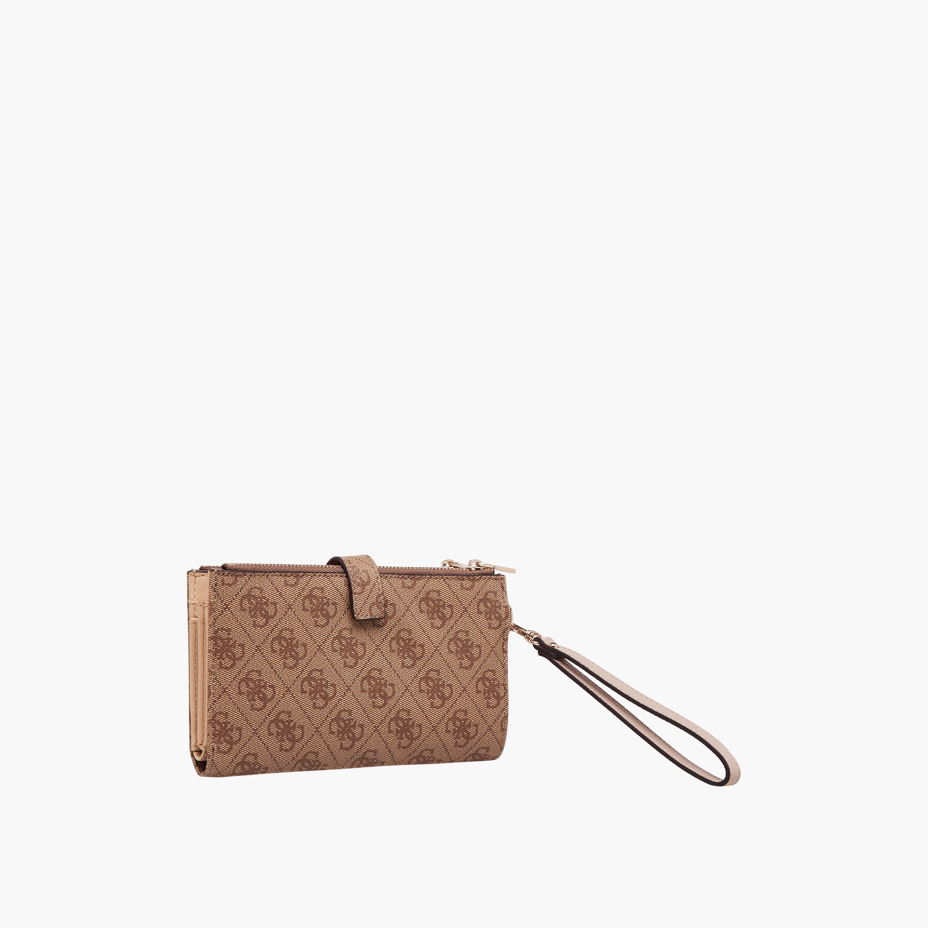 Guess Logo Print Wallet with Wrist Strap-women-bagsandwallets-wallets-image-2