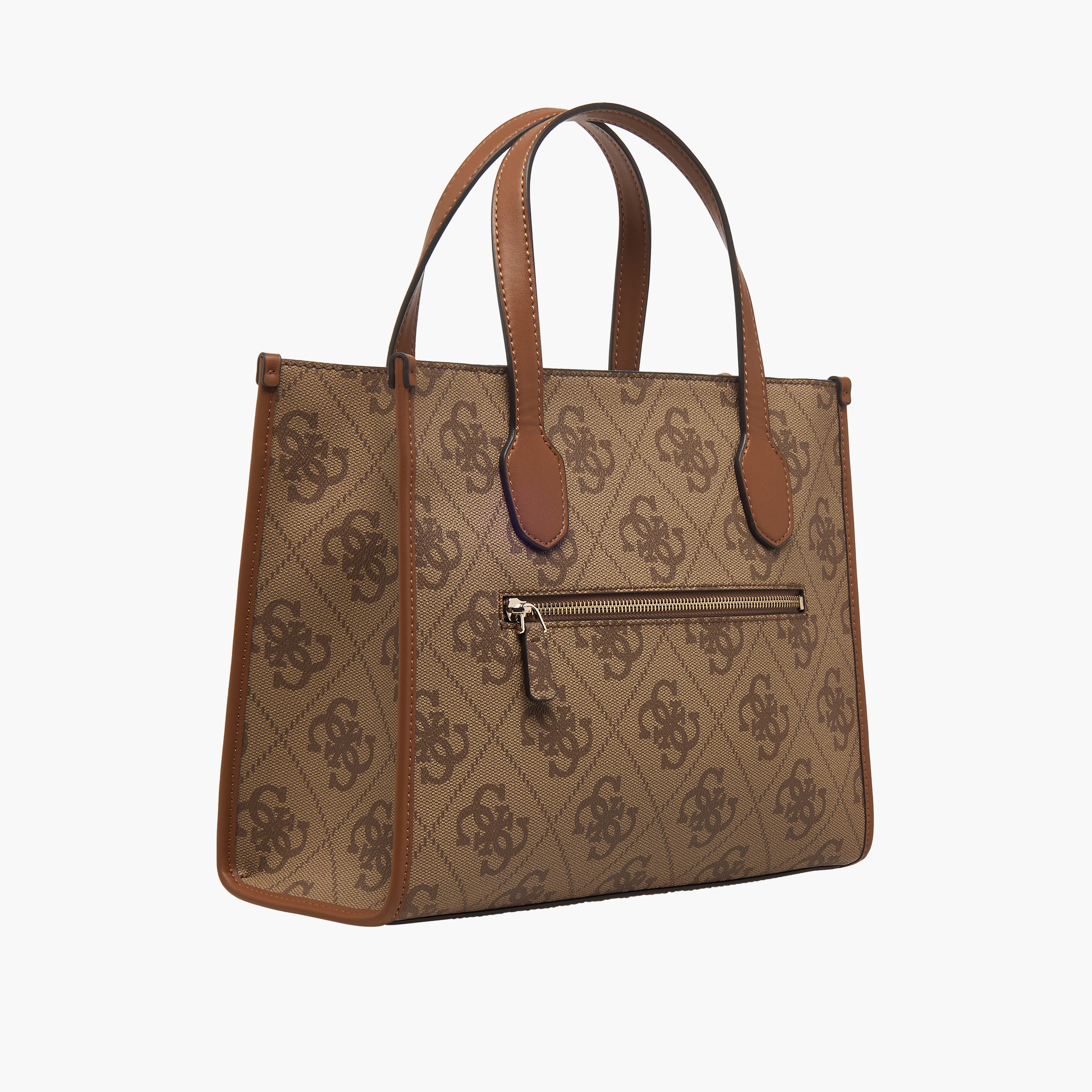 Guess Monogram Texture Tote Bag with Detachable Strap-women-bagsandwallets-handbags-image-3