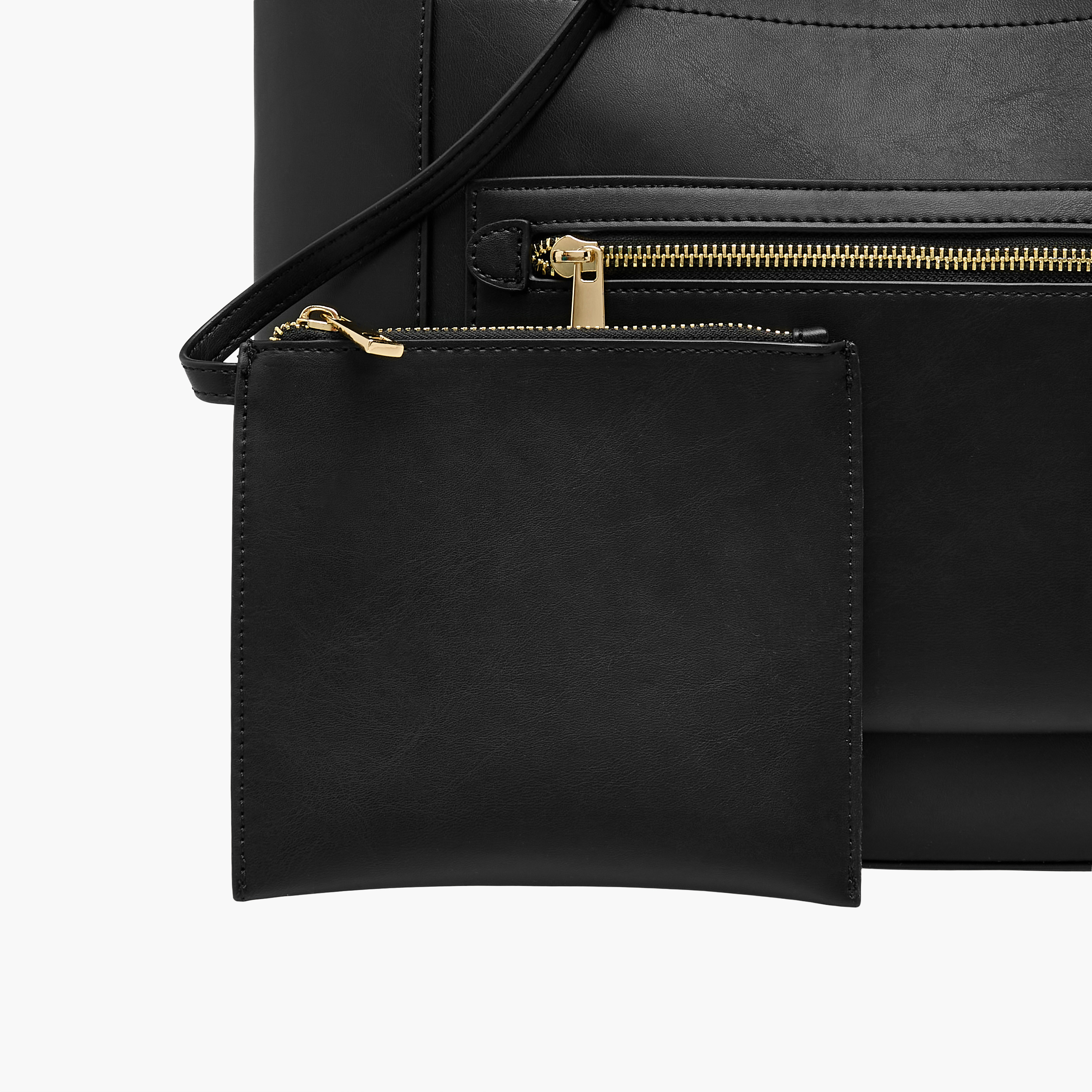 Sasha Tia Textured Tote Bag with Pouch-women-bagsandwallets-handbags-image-5