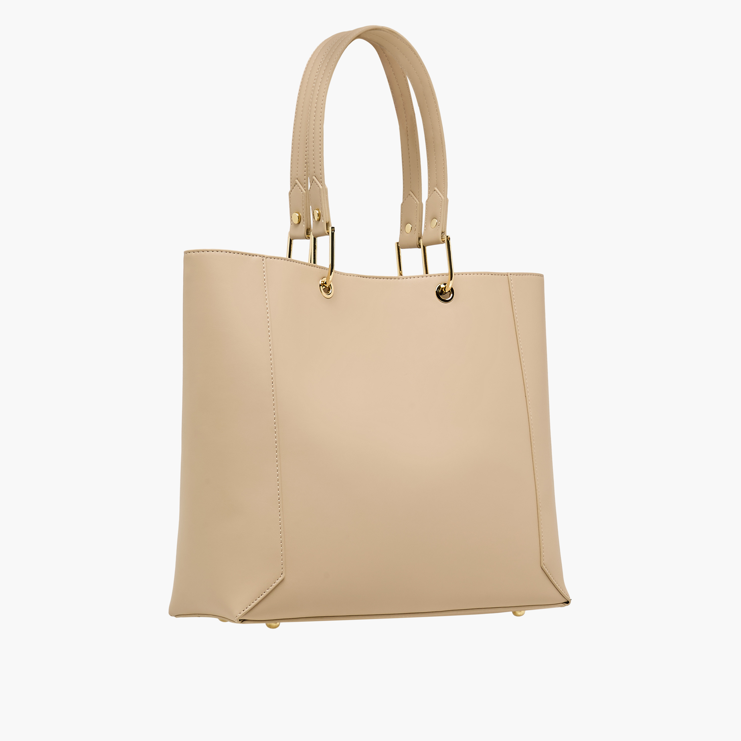 Sasha Tia Textured Tote Bag with Pouch-women-bagsandwallets-handbags-image-4