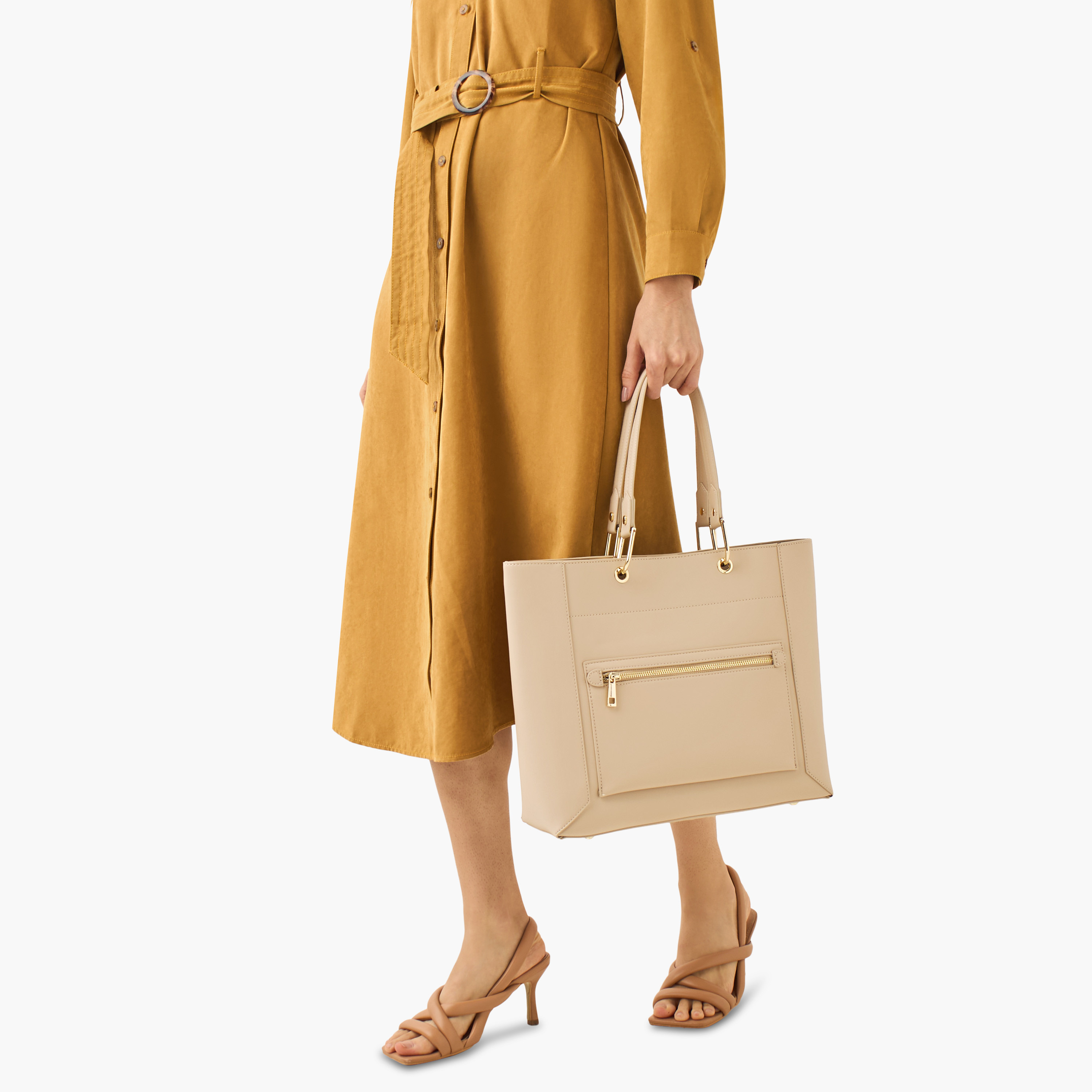 Sasha Tia Textured Tote Bag with Pouch-women-bagsandwallets-handbags-image-9