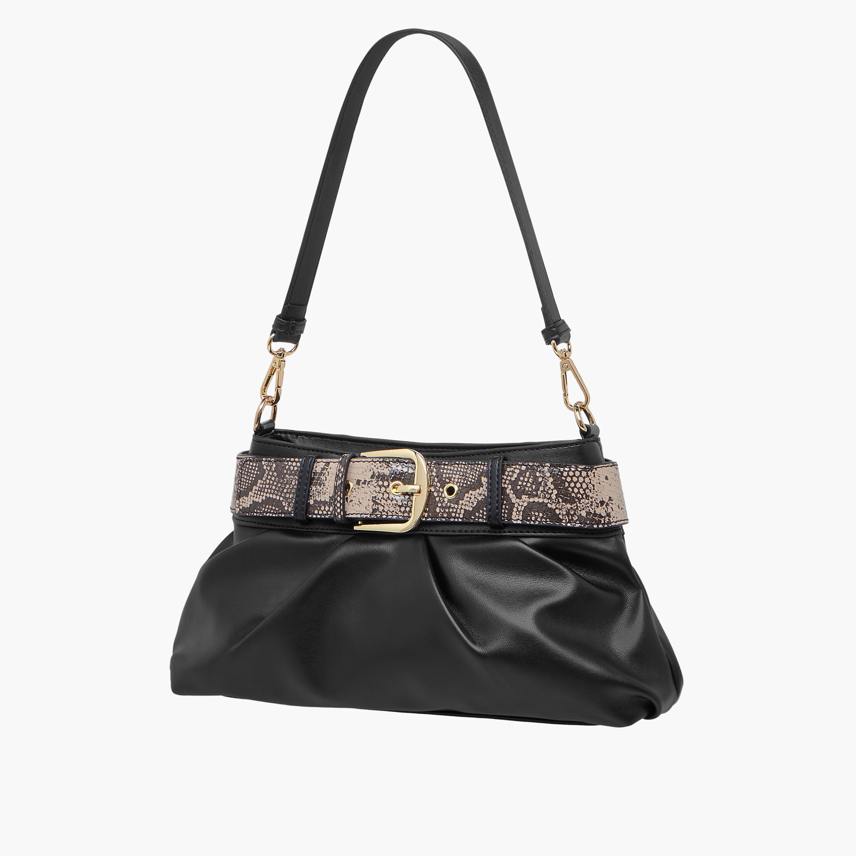 شنطة كتف سادة بحزام قابل للفصل تيا من ساشا-women-bagsandwallets-handbags-image-3