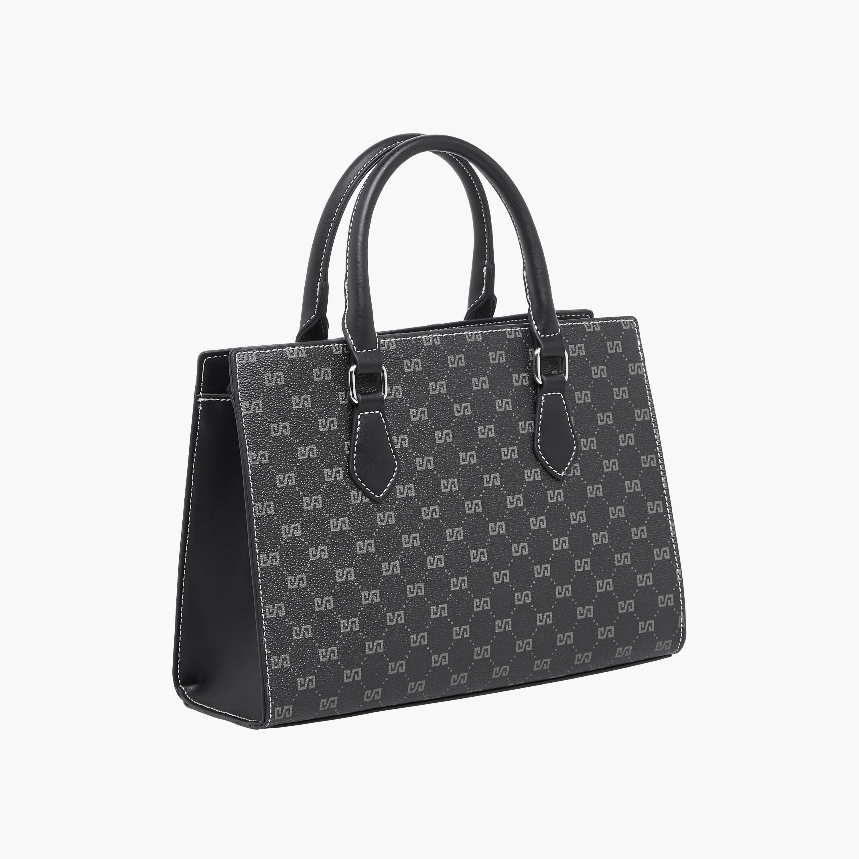 Sasha Tia Monogram Print Tote Bag with Detachable Strap-women-bagsandwallets-handbags-image-4