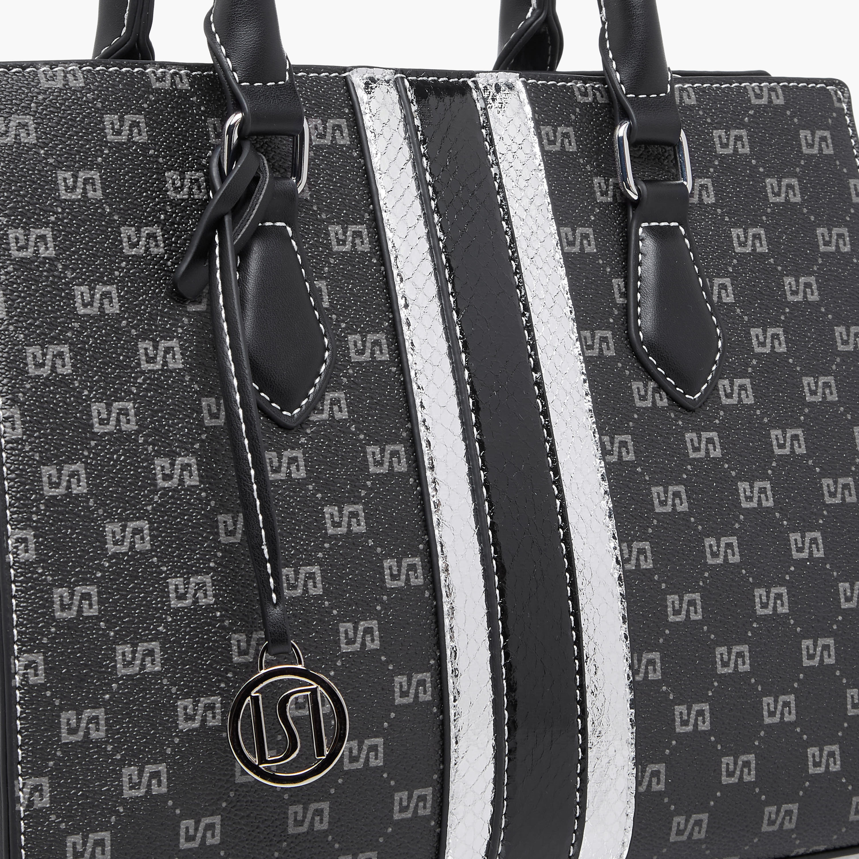 Sasha Tia Monogram Print Tote Bag with Detachable Strap-women-bagsandwallets-handbags-image-5