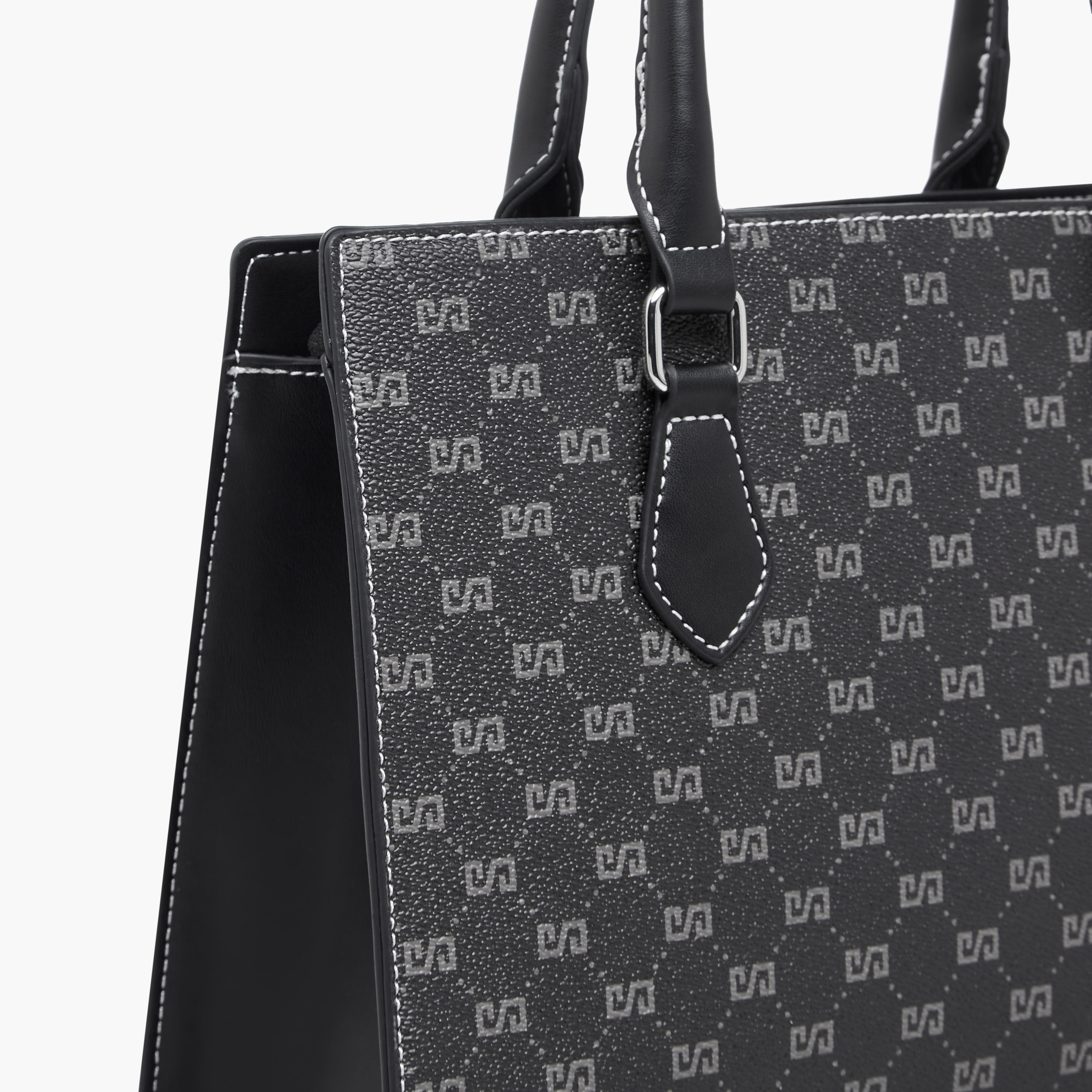 Sasha Tia Monogram Print Tote Bag with Detachable Strap-women-bagsandwallets-handbags-image-6