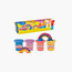 مجموعة لعب عجين تشكيل ميتاليك لامعة 4 قطع من بلاي دوه-toys-educational-doughtoys-image-3
