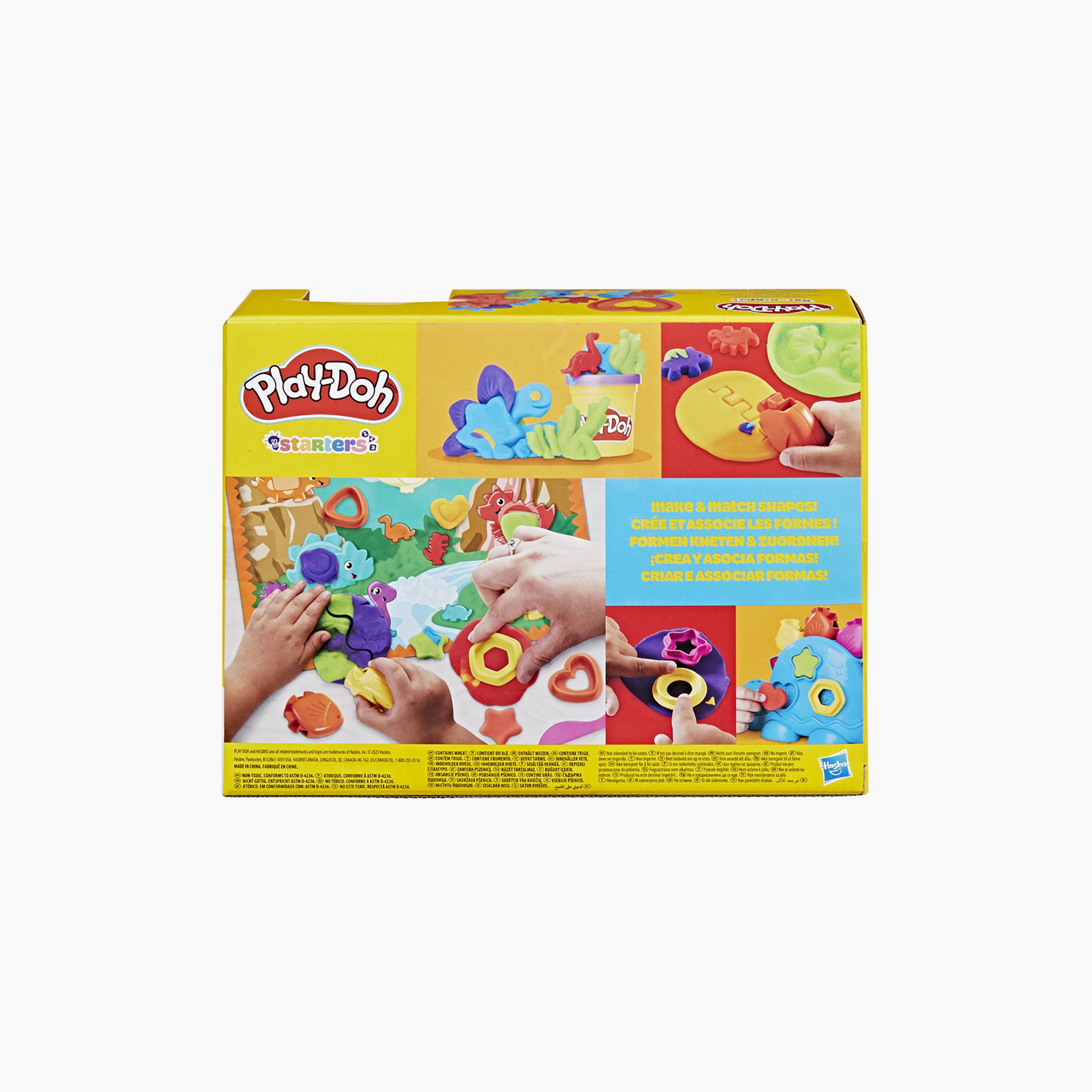 Play-Doh Starters Shapes & Colours Dino Toy Set-toys-educational-doughtoys-image-7