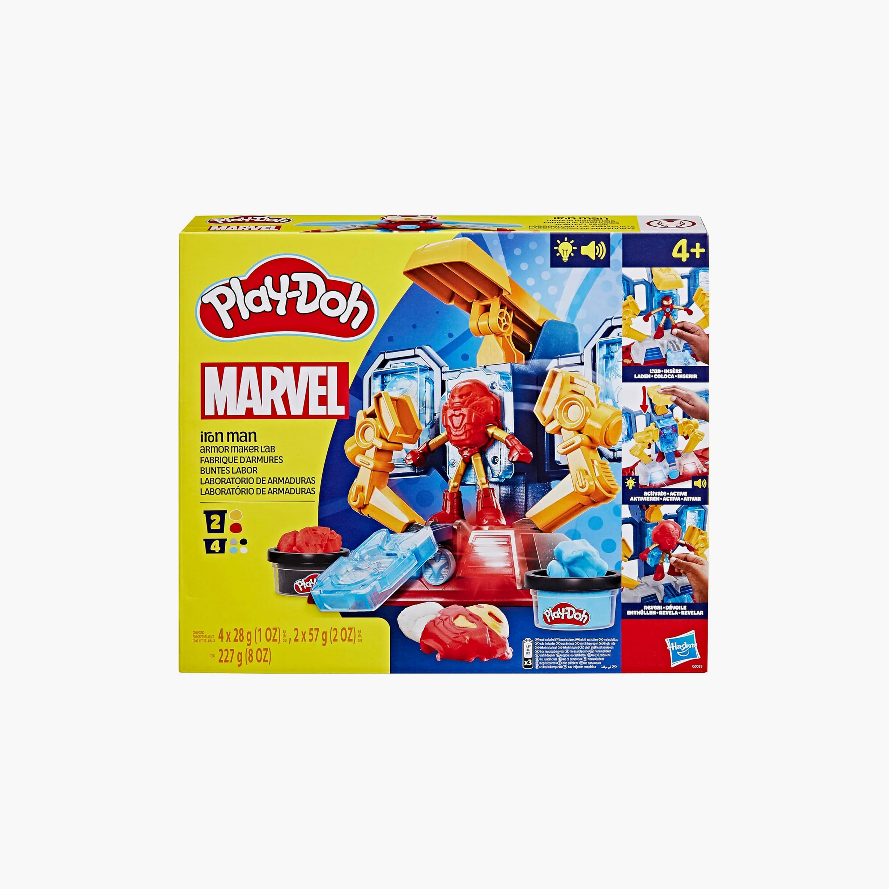 Play-Doh Marvel Iron Man Armor Maker Lab Playset-toys-educational-doughtoys-image-3