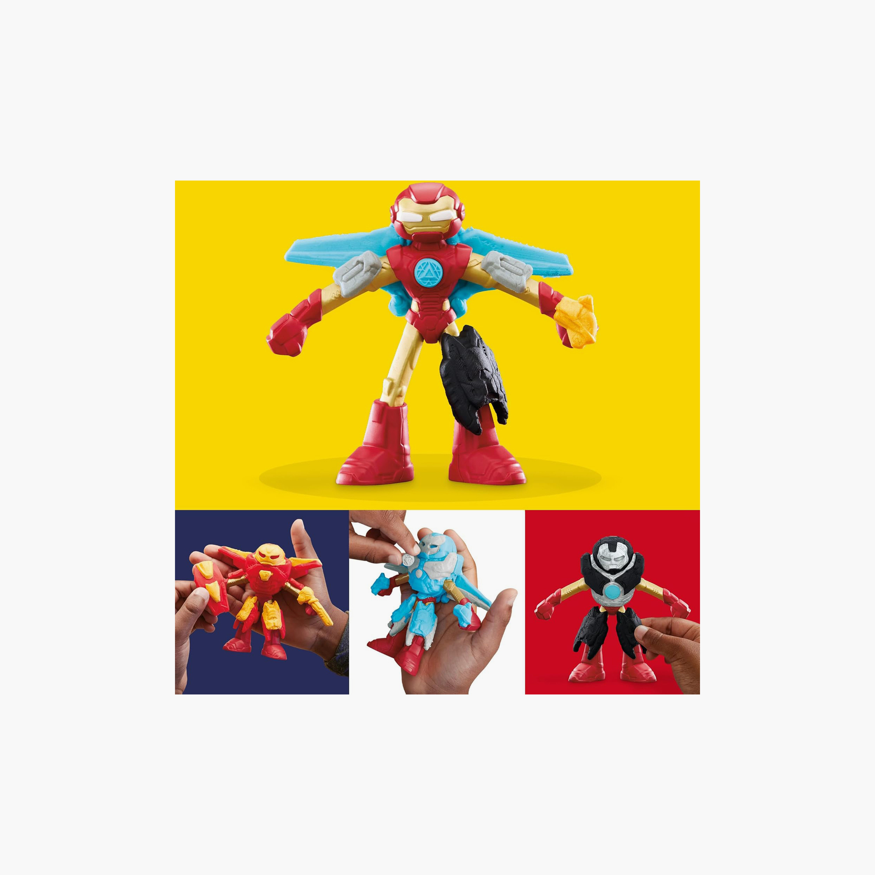 Play-Doh Marvel Iron Man Armor Maker Lab Playset-toys-educational-doughtoys-image-4