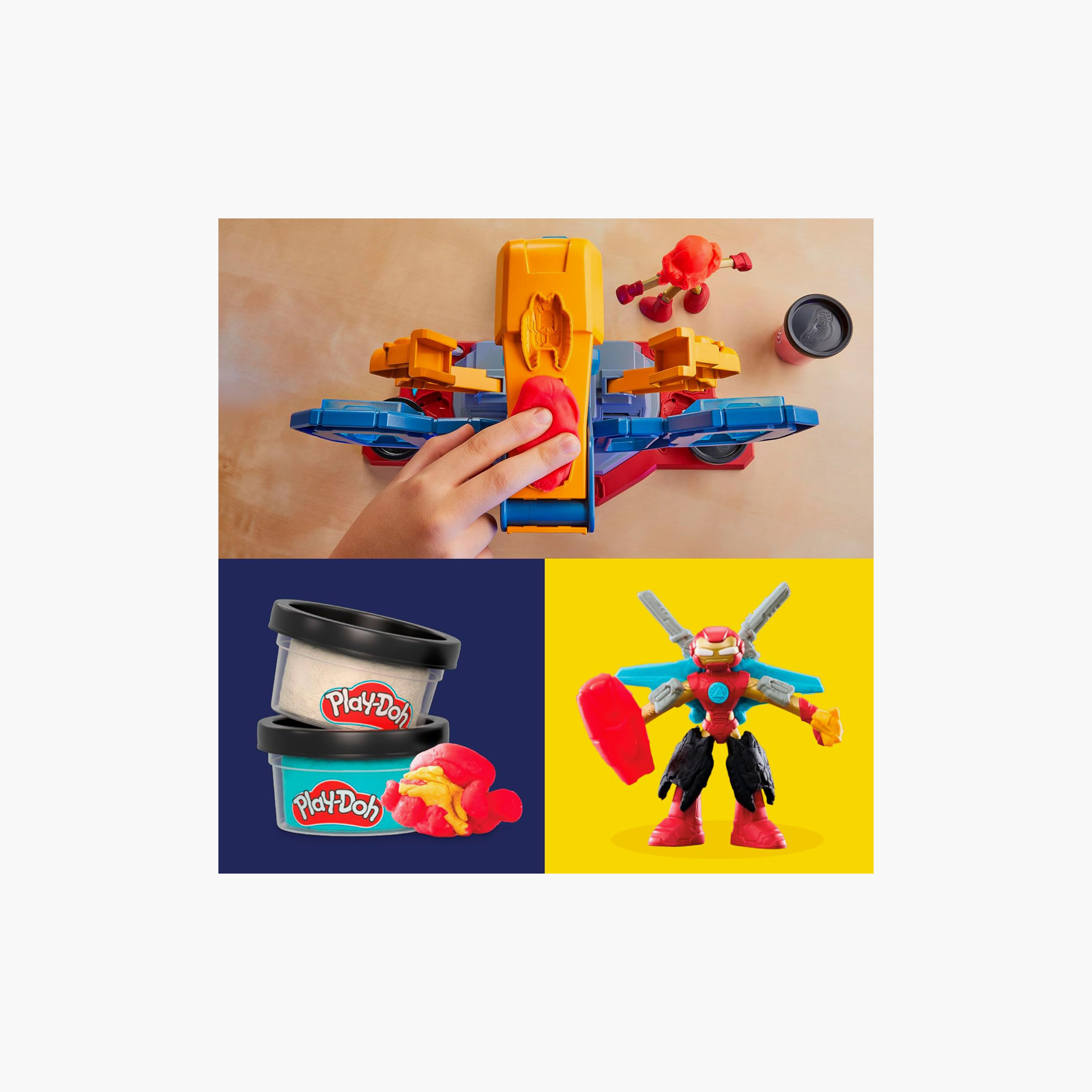 Play-Doh Marvel Iron Man Armor Maker Lab Playset-toys-educational-doughtoys-image-7