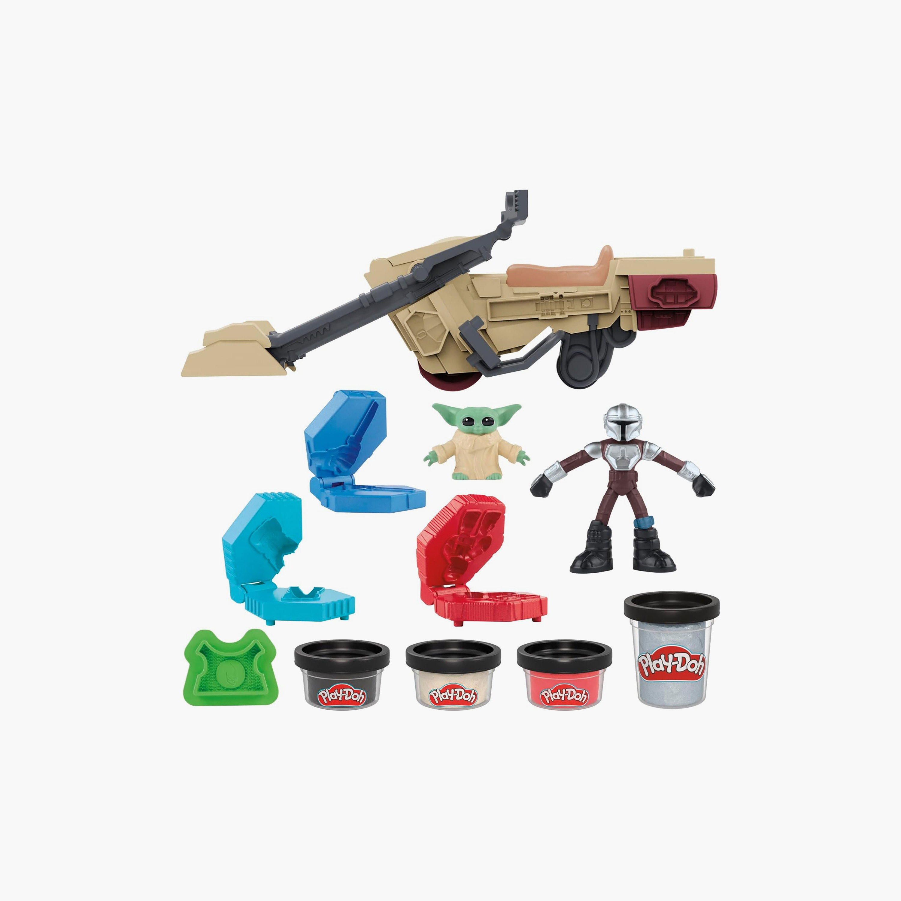 Hasbro Play Doh Star Wars The Mandalorian Playset-toys-educational-doughtoys-image-1