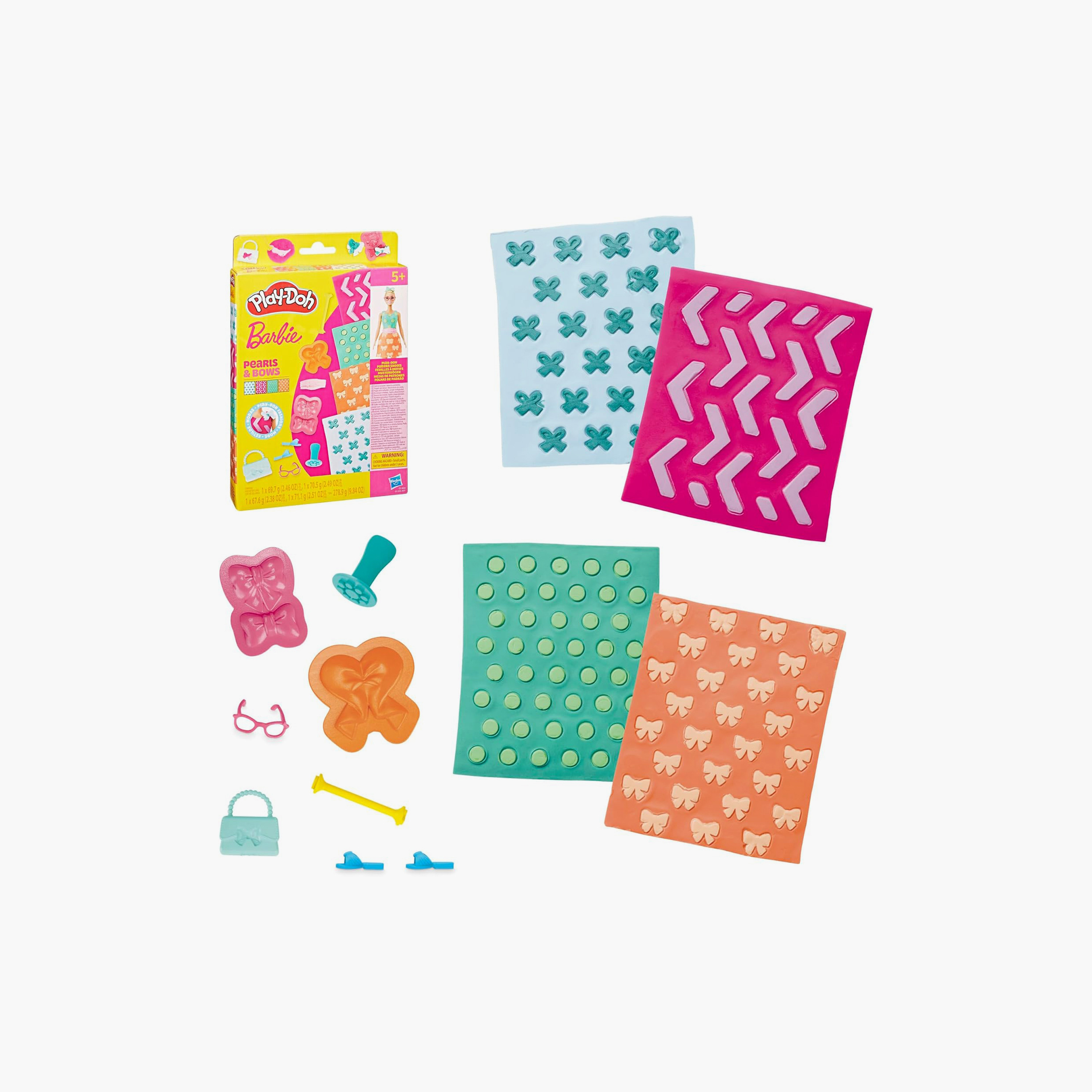 Play-Doh Barbie Pearls and Bows Accessory Pack-toys-educational-doughtoys-image-1
