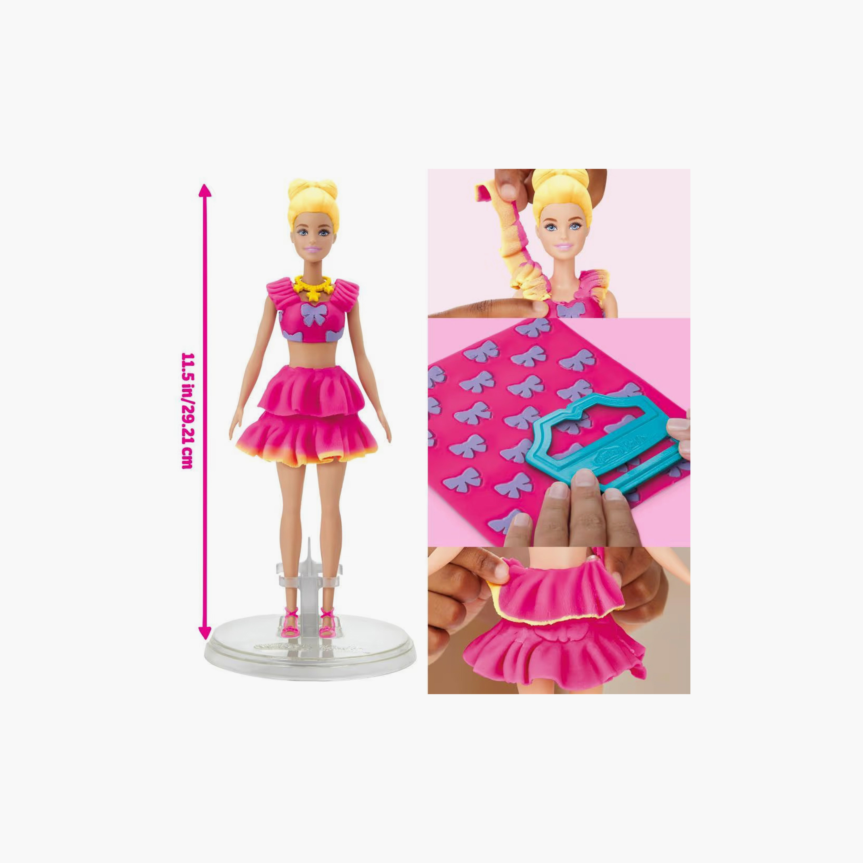Play-Doh Barbie Ruffles and Bows Doll Set-toys-educational-doughtoys-image-5
