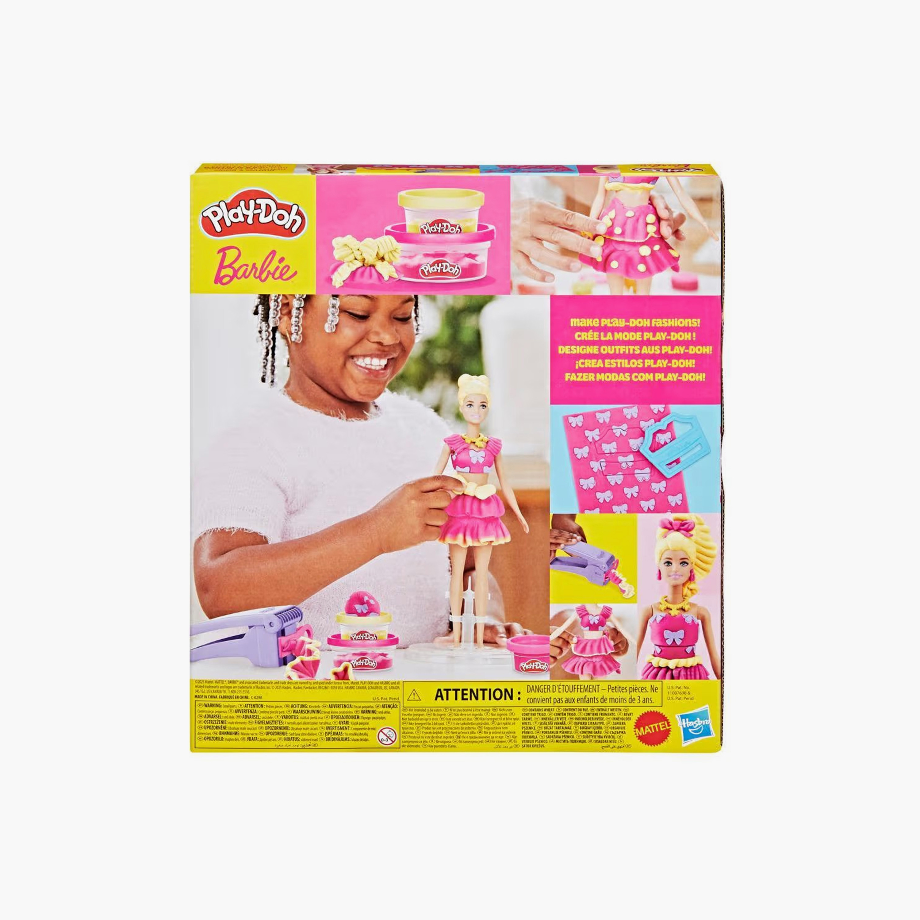 Play-Doh Barbie Ruffles and Bows Doll Set-toys-educational-doughtoys-image-7
