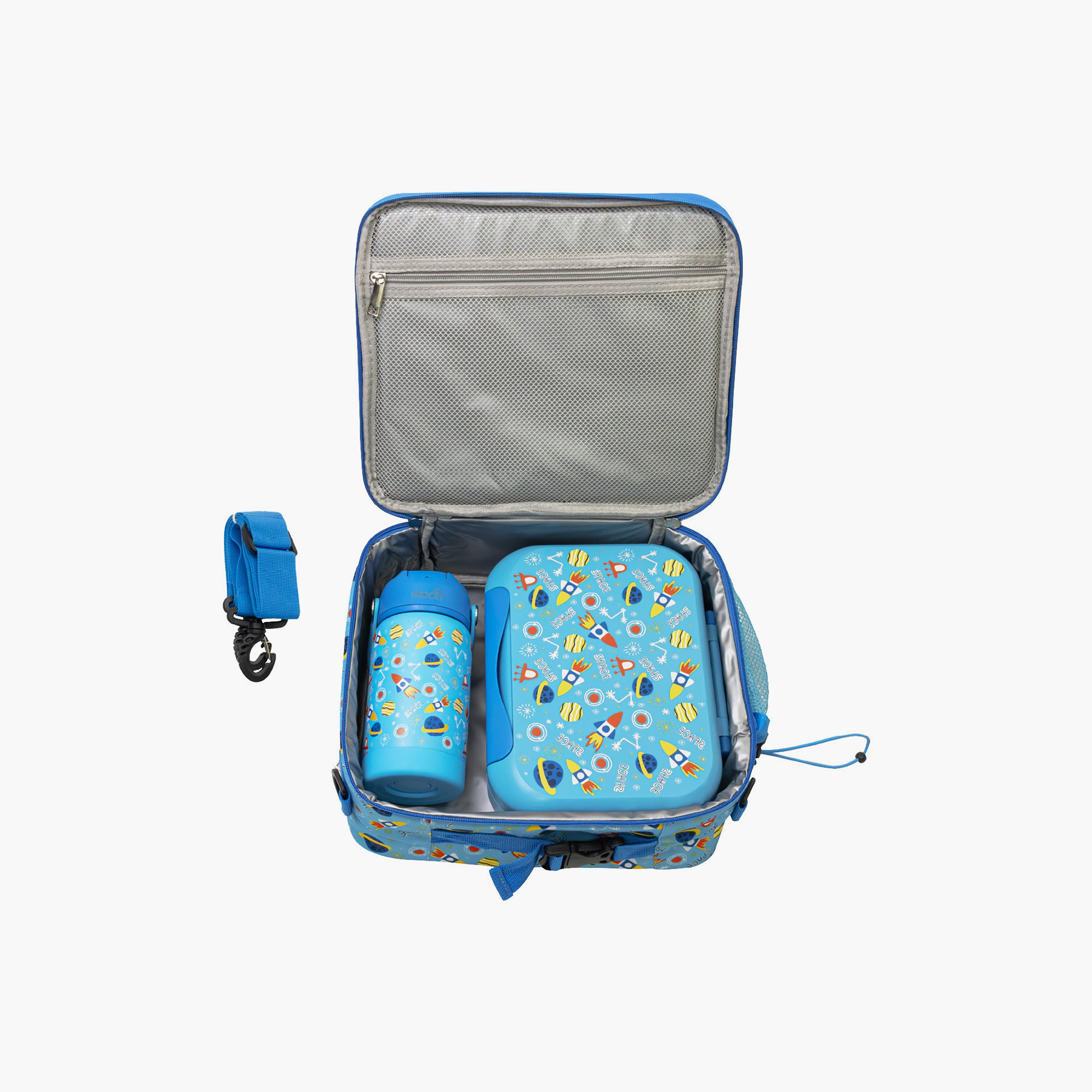Moon 3-Piece Printed Lunch Box Set - Space-school-lunchessentials-sets-image-8