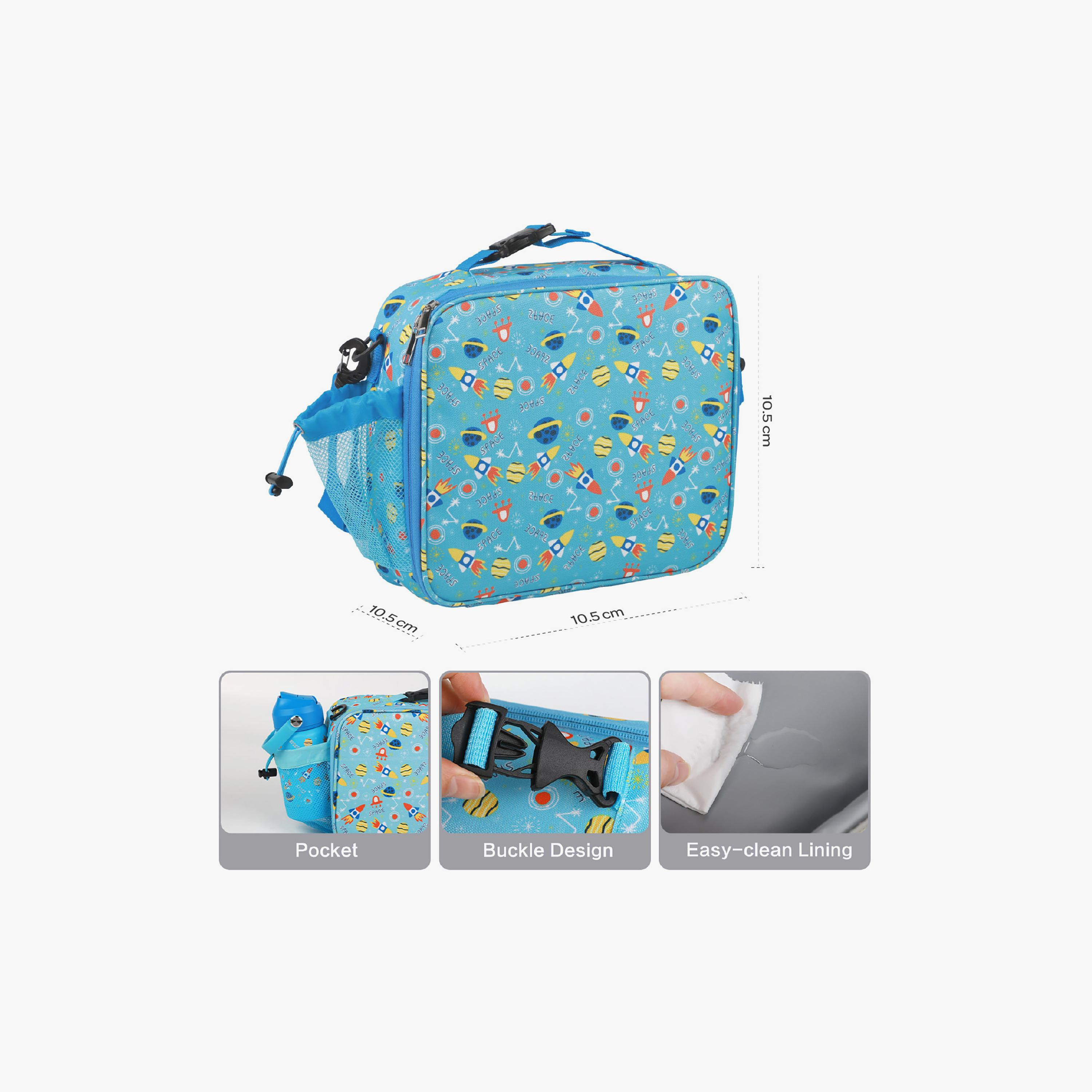 Moon 3-Piece Printed Lunch Box Set - Space-school-lunchessentials-sets-image-9