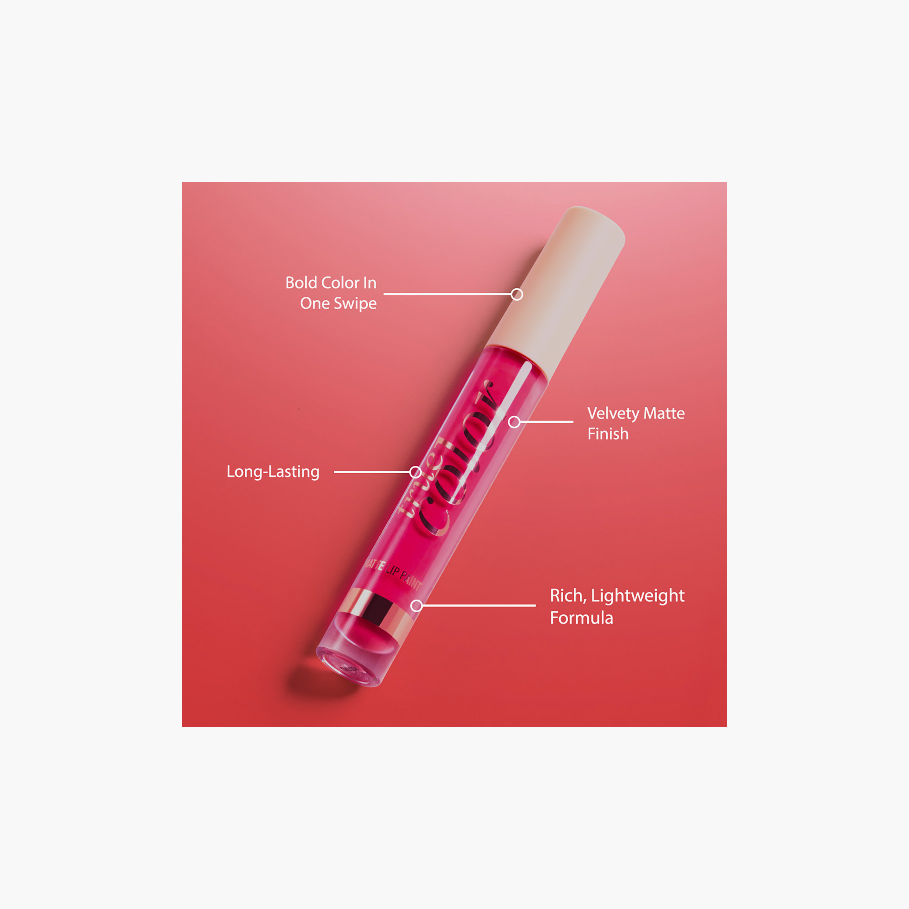 أحمر شفاه سائل مطفي من كاركتر كوزمتكس، لون ترو كلر، 5 غرام-beautyandpersonalcare-makeup-lips-lipglossesandbalms-image-4