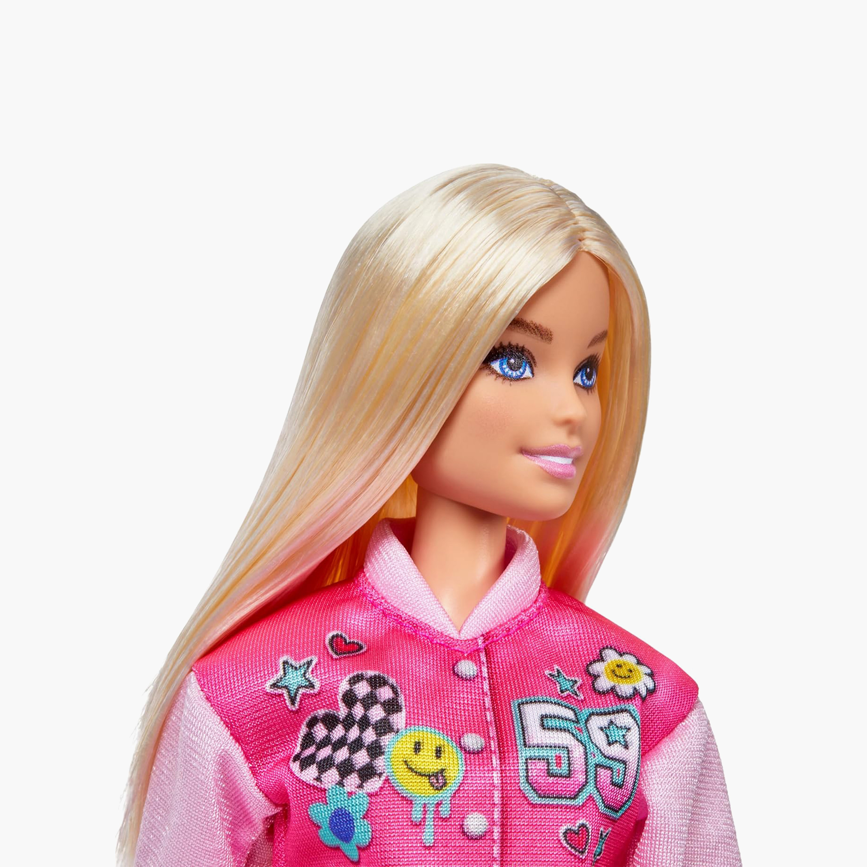 Barbie I Love School Doll & Accessories Toy Set, 7 Pieces Include Backpack, Laptop, Blonde Doll-toys-dollsandplaysets-dollplaysets-image-2