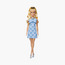 Barbie Fashionistas Doll #237, Wavy Blonde Ponytail, Blue Bow Halter Dress, Hair Bow & Blue Heels-toys-dollsandplaysets-dolls-image-2
