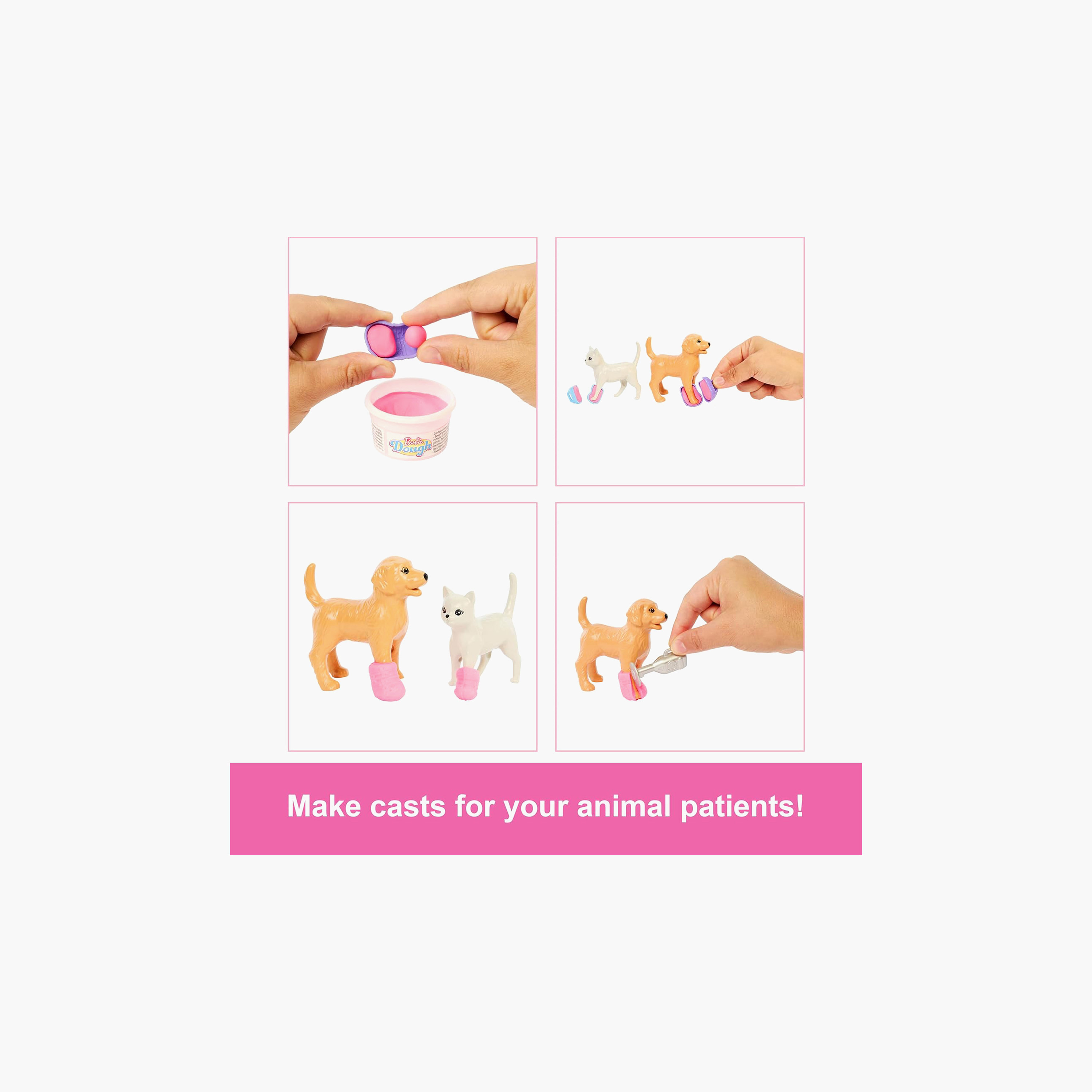 Barbie Fast Cast Pet Veterinarian Clinic Fashion Doll Playset-toys-dollsandplaysets-dollplaysets-image-3