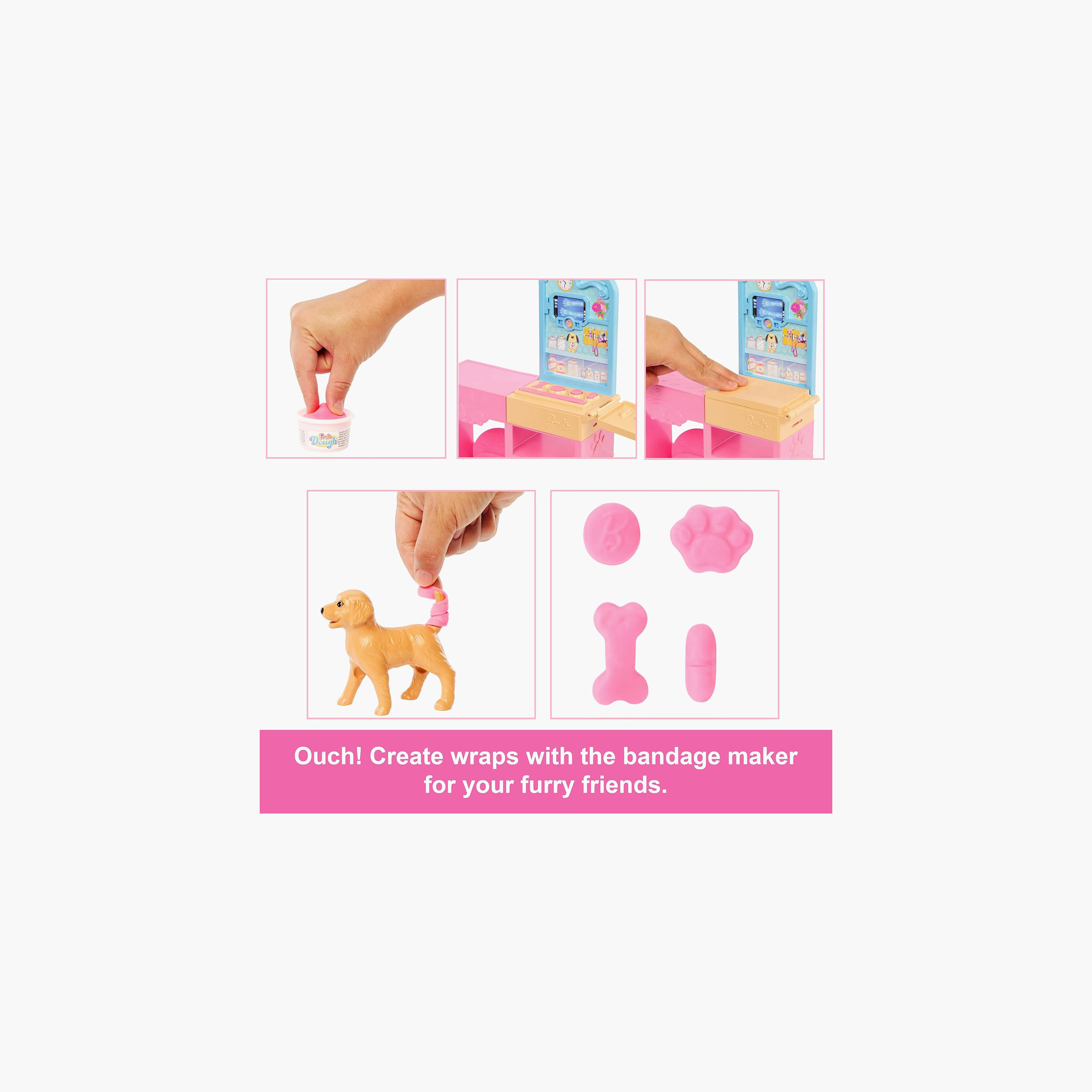 Barbie Fast Cast Pet Veterinarian Clinic Fashion Doll Playset-toys-dollsandplaysets-dollplaysets-image-4
