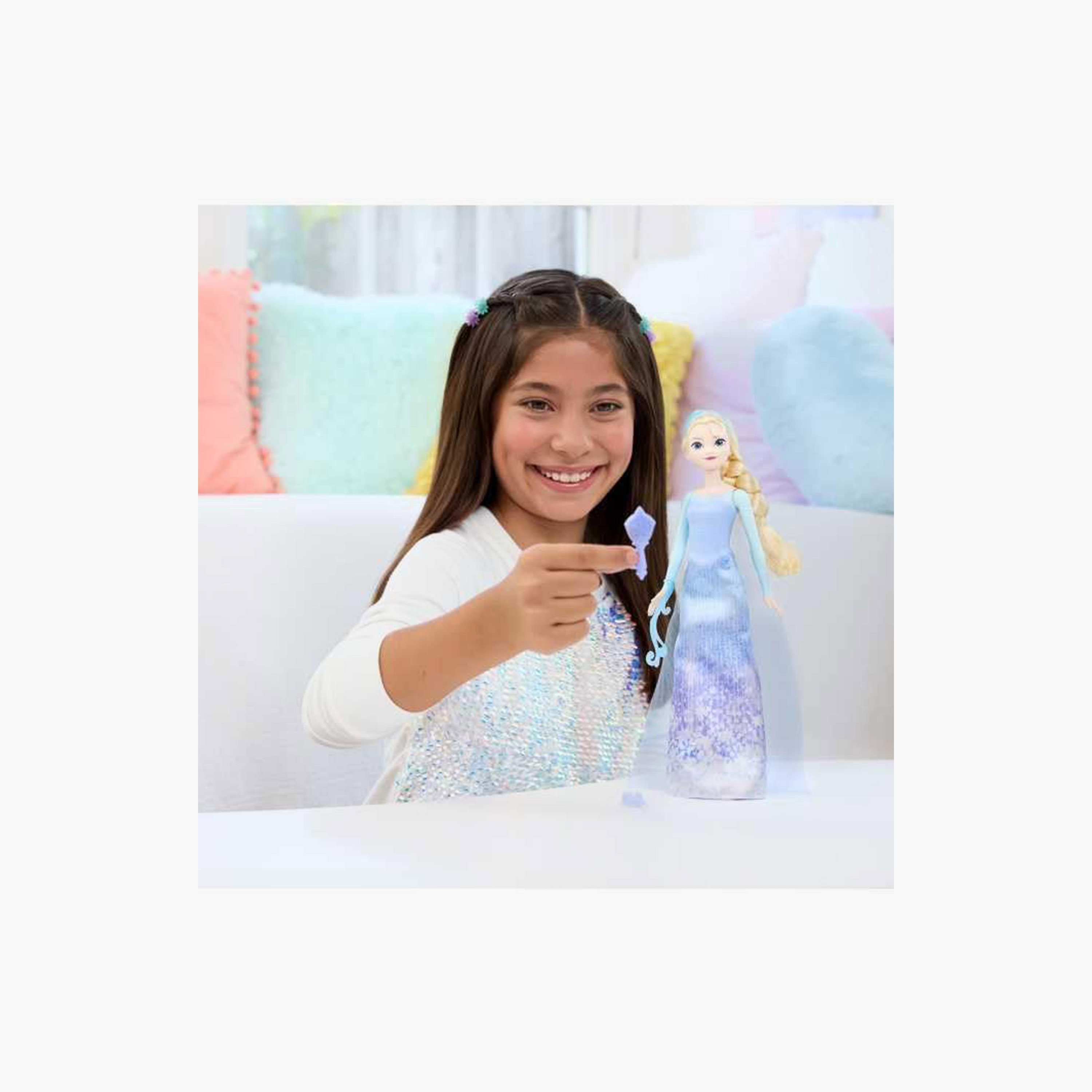 طقم دمية إلسا سبين آند ريفيل للأزياء من فروزن من ديزني-toys-dollsandplaysets-dollplaysets-image-6