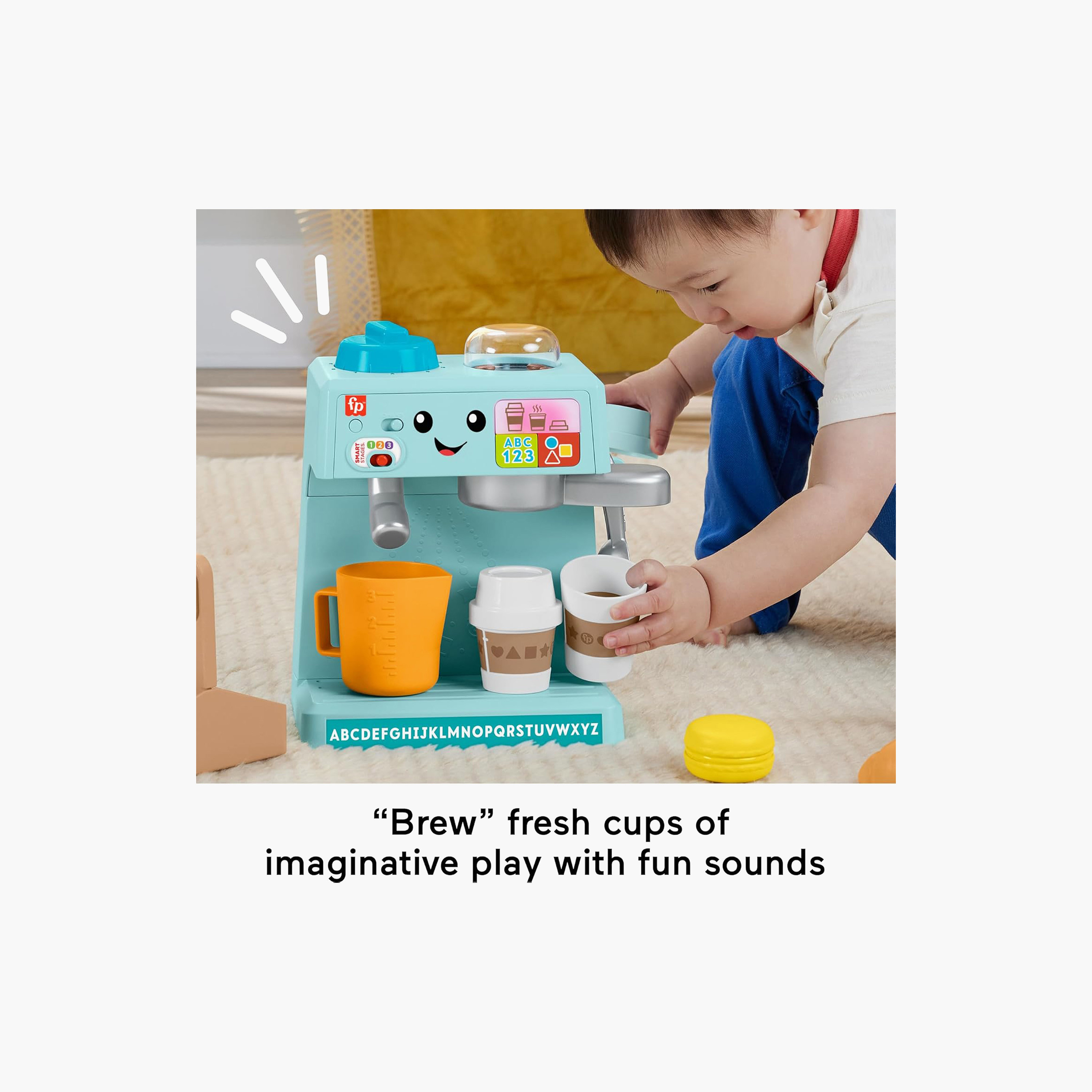 Fisher-Price Laugh and Learn Coffee Cafe Playset-toys-roleplay-playfoods-image-4