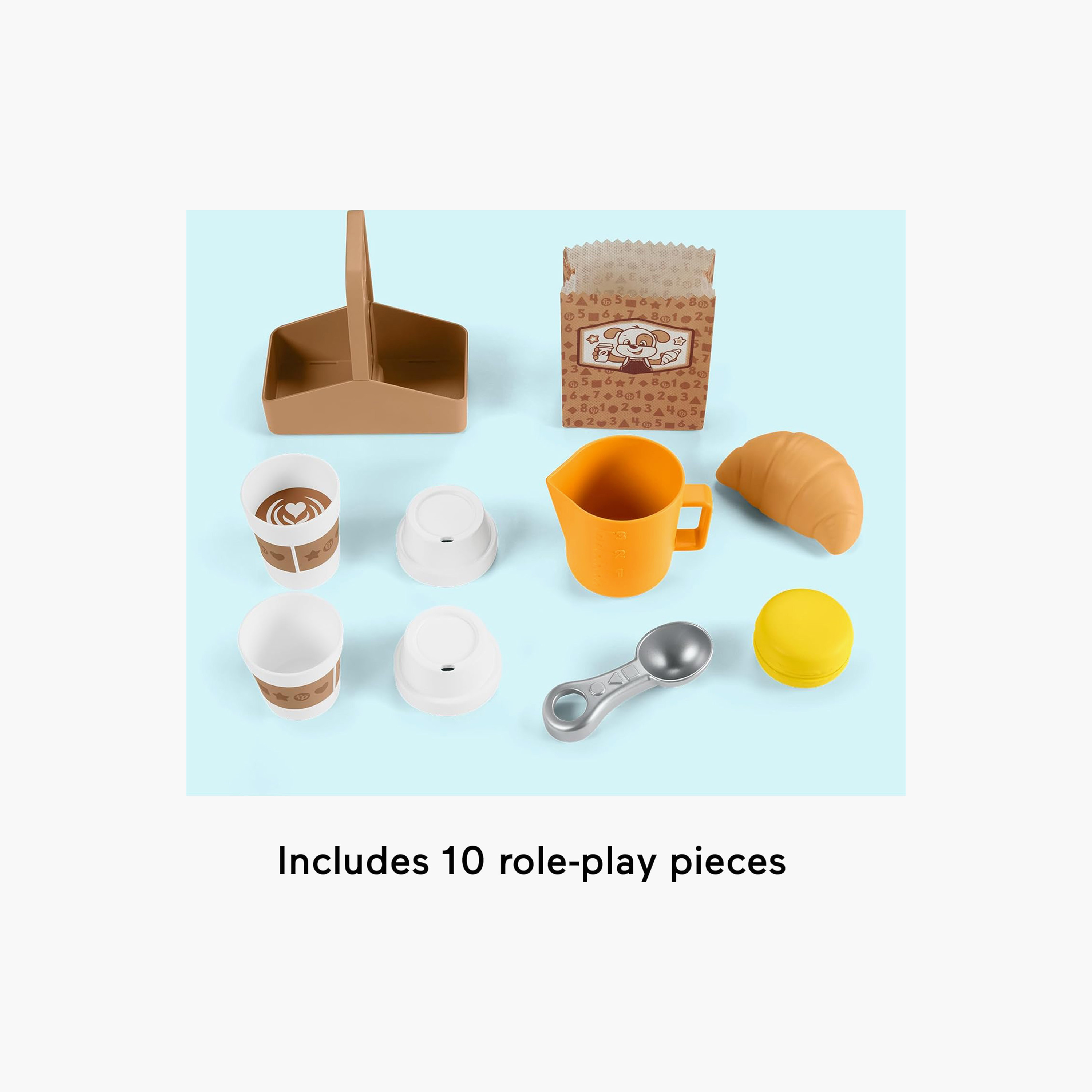 Fisher-Price Laugh and Learn Coffee Cafe Playset-toys-roleplay-playfoods-image-5
